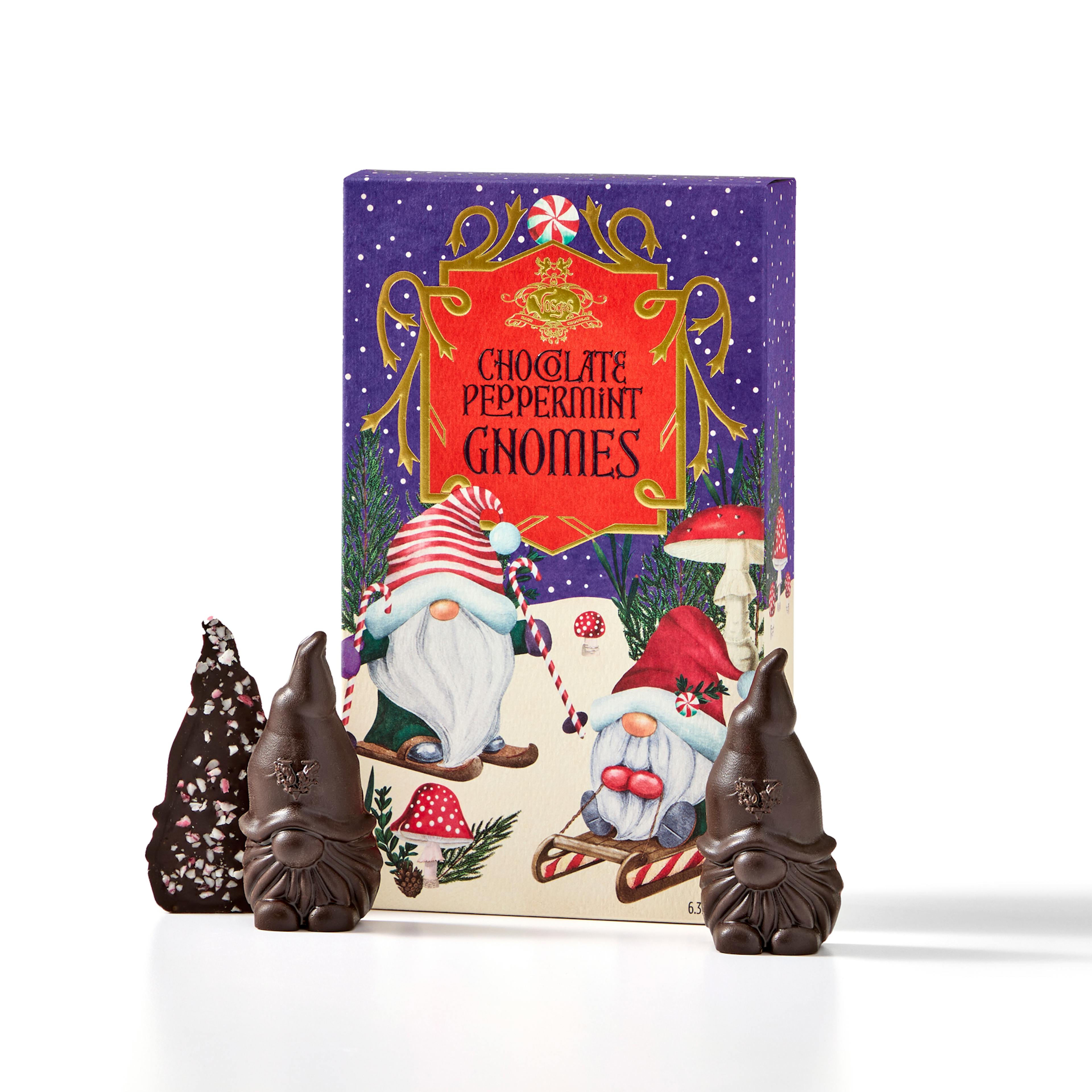 Peppermint Candy Cane Gnomes by Vosges Haut-Chocolat