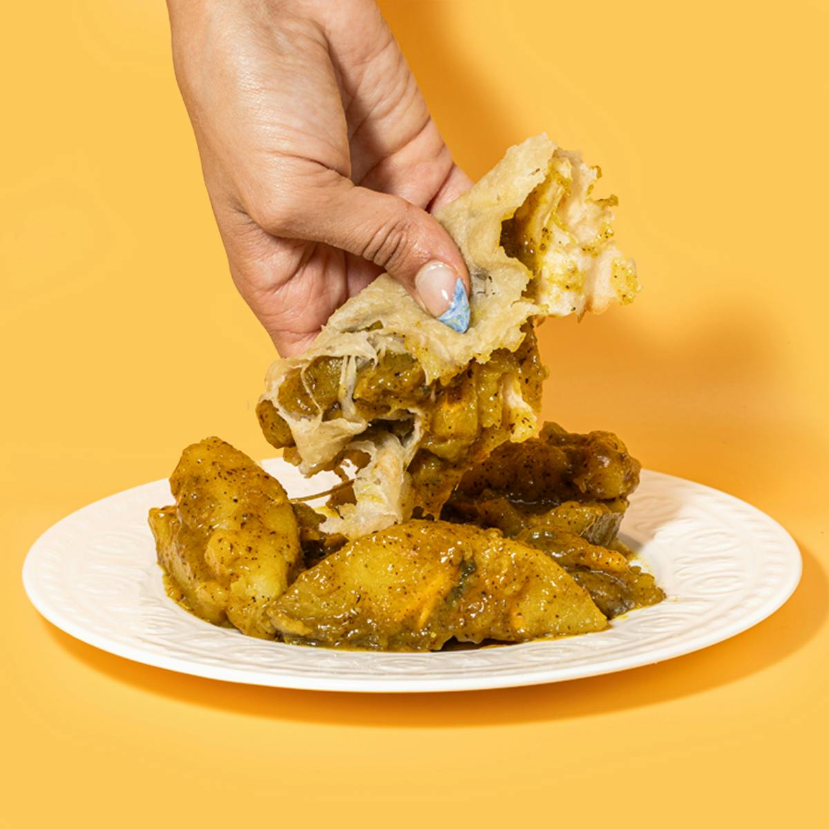 Curry Mango + Roti for 4 by Singh’s Roti Shop - Alternate image 2