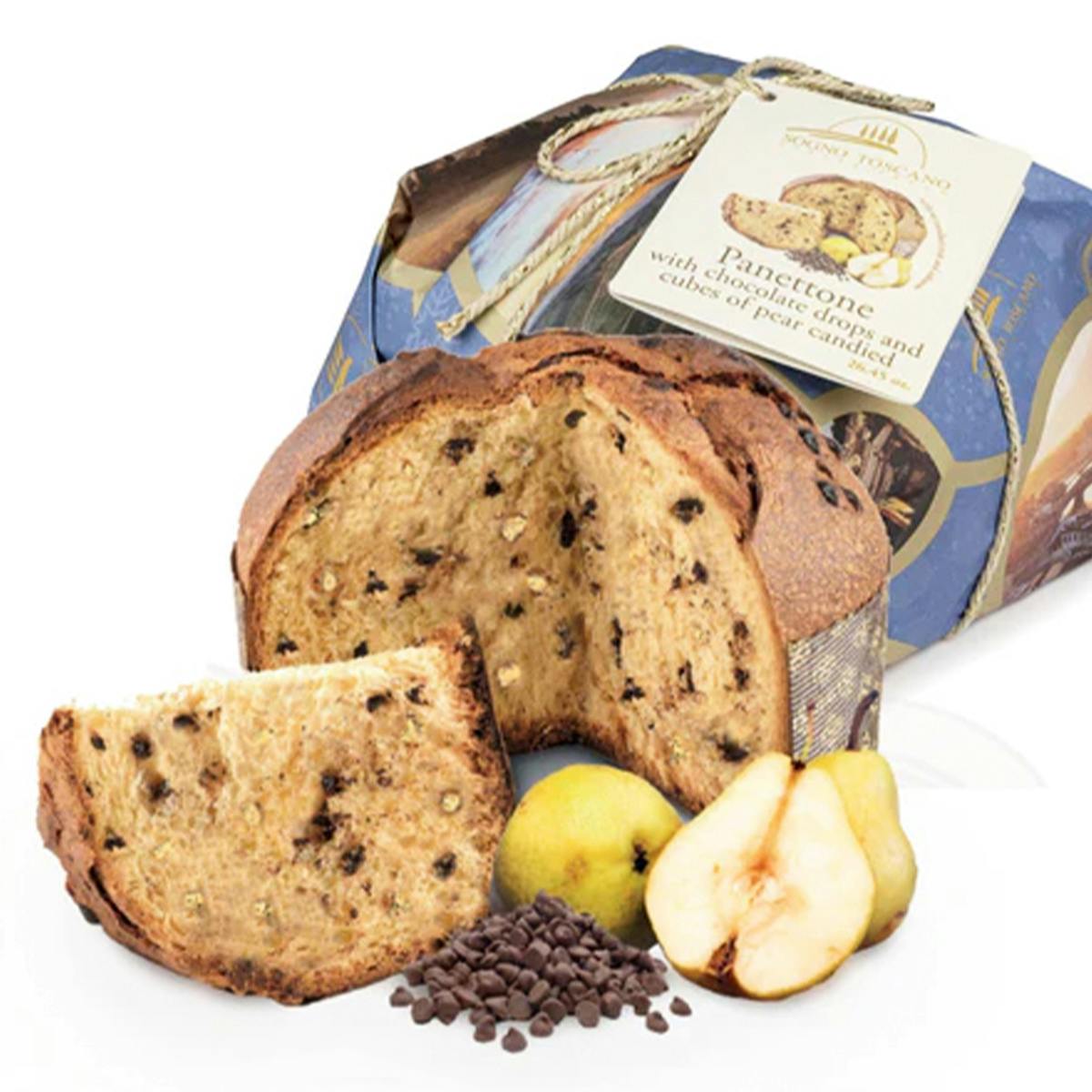 Pear & Chocolate Panettone by Filomena Ristorante