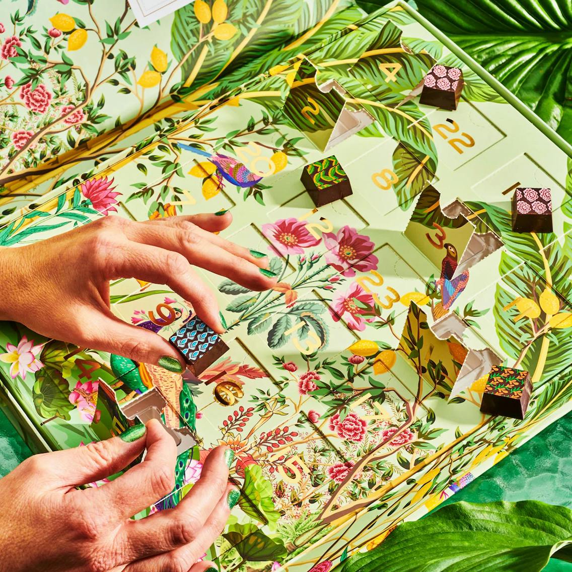 Chocolate Advent Calendar by Compartés Chocolates