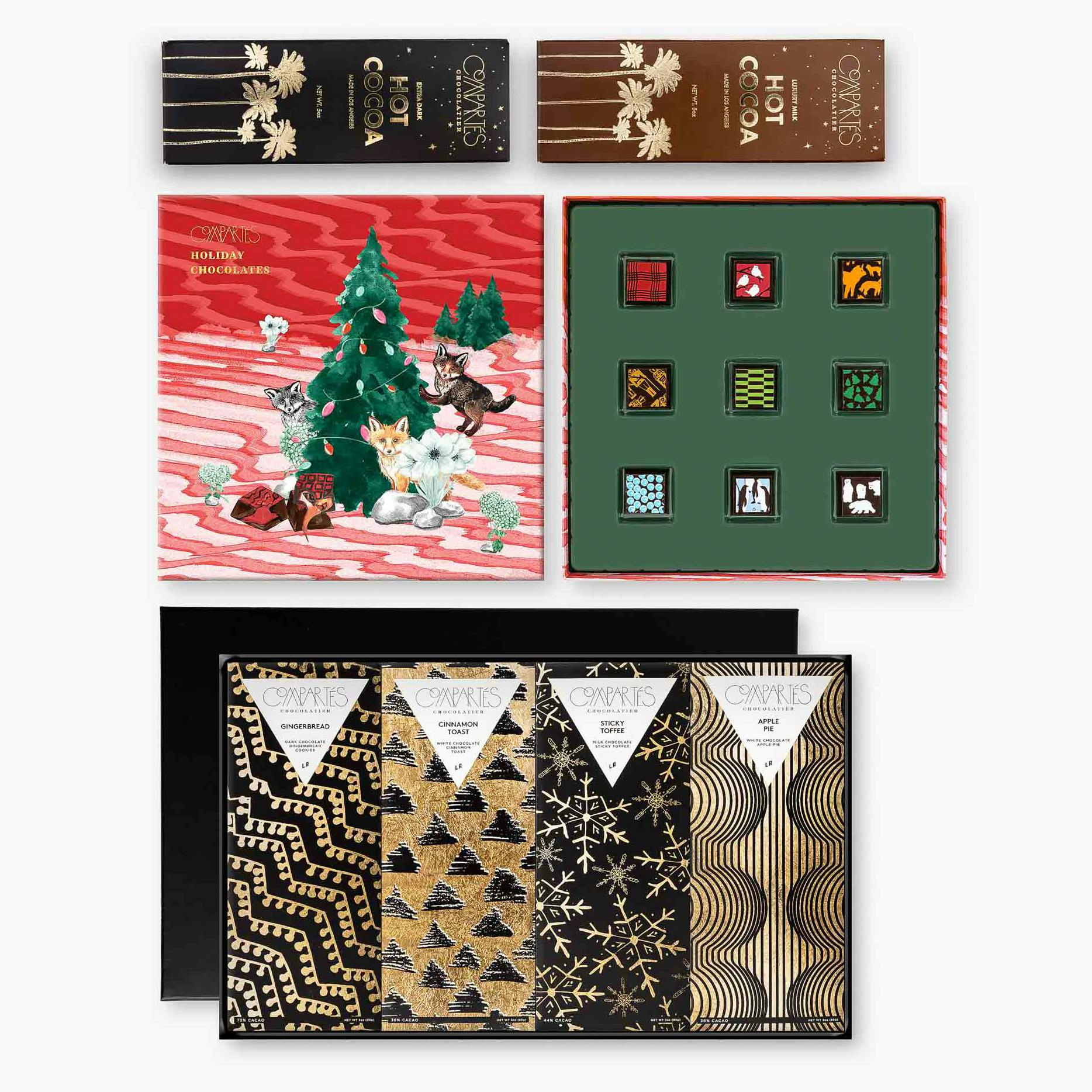 Ultimate Christmas Chocolate Gift Bundle by Compartés Chocolates