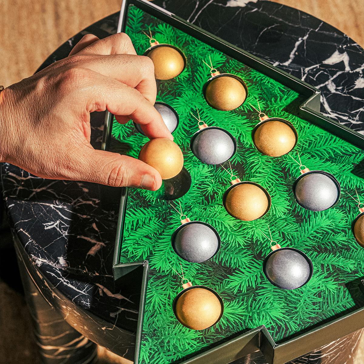 Christmas Tree Chocolate Truffle Gift Box by Compartés Chocolates