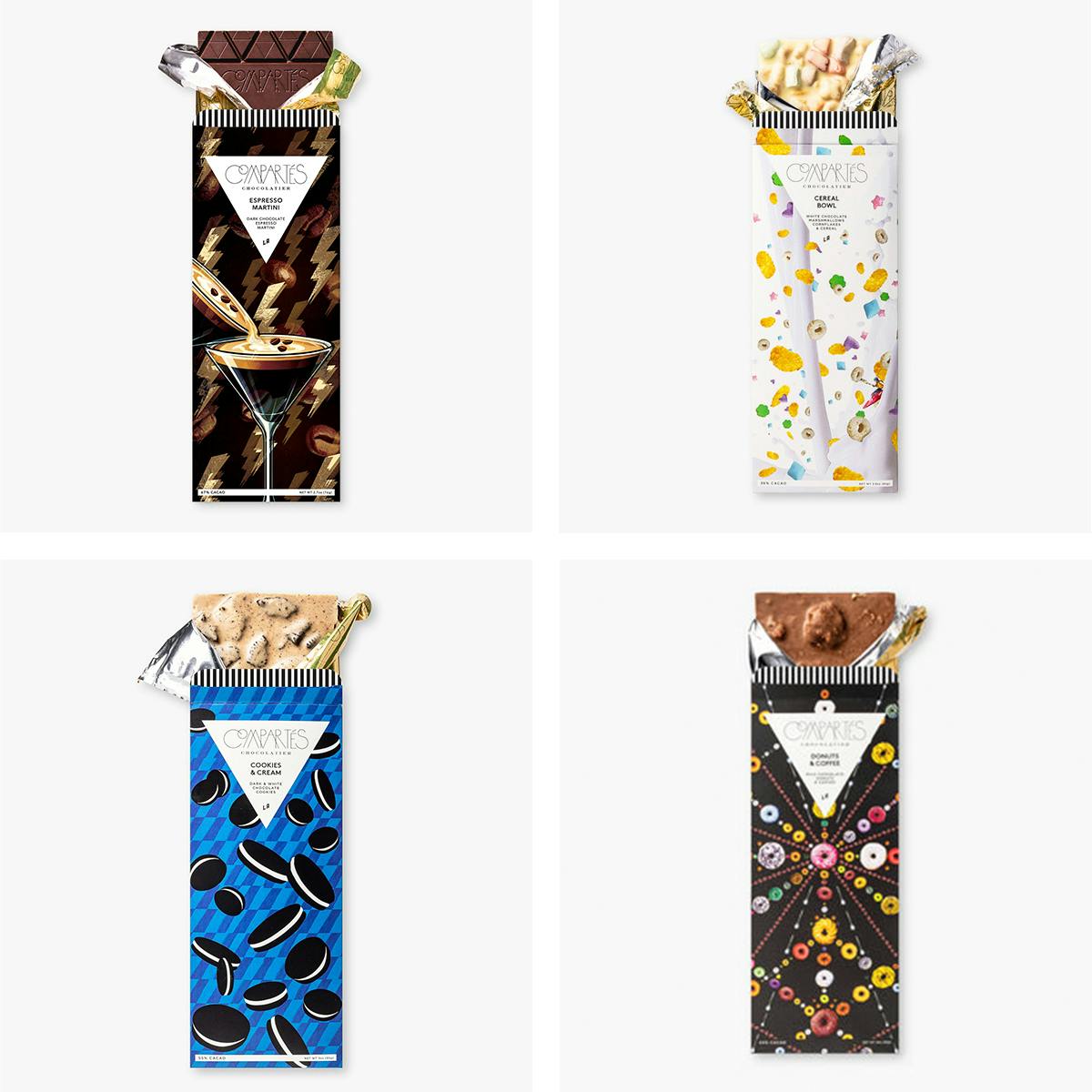 Chocolate Bar Best Seller - 10 Pack by Compartés Chocolates