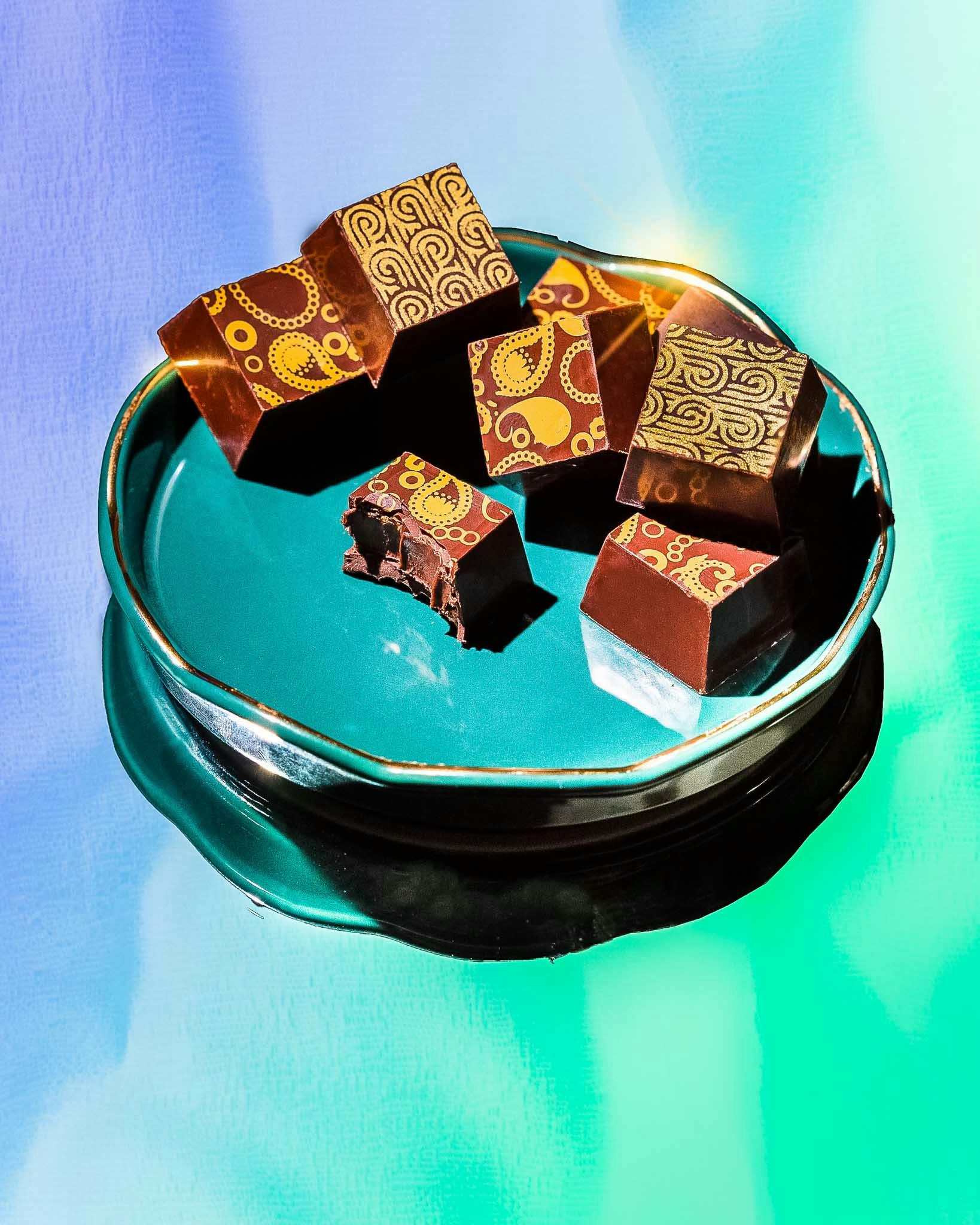 Macallan 18 Whiskey Chocolate Truffle Gift Box by Compartés Chocolates - Alternate image 2