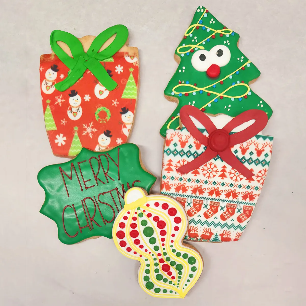 Christmas Cookies - 5 Pack by The Goddess and Grocer