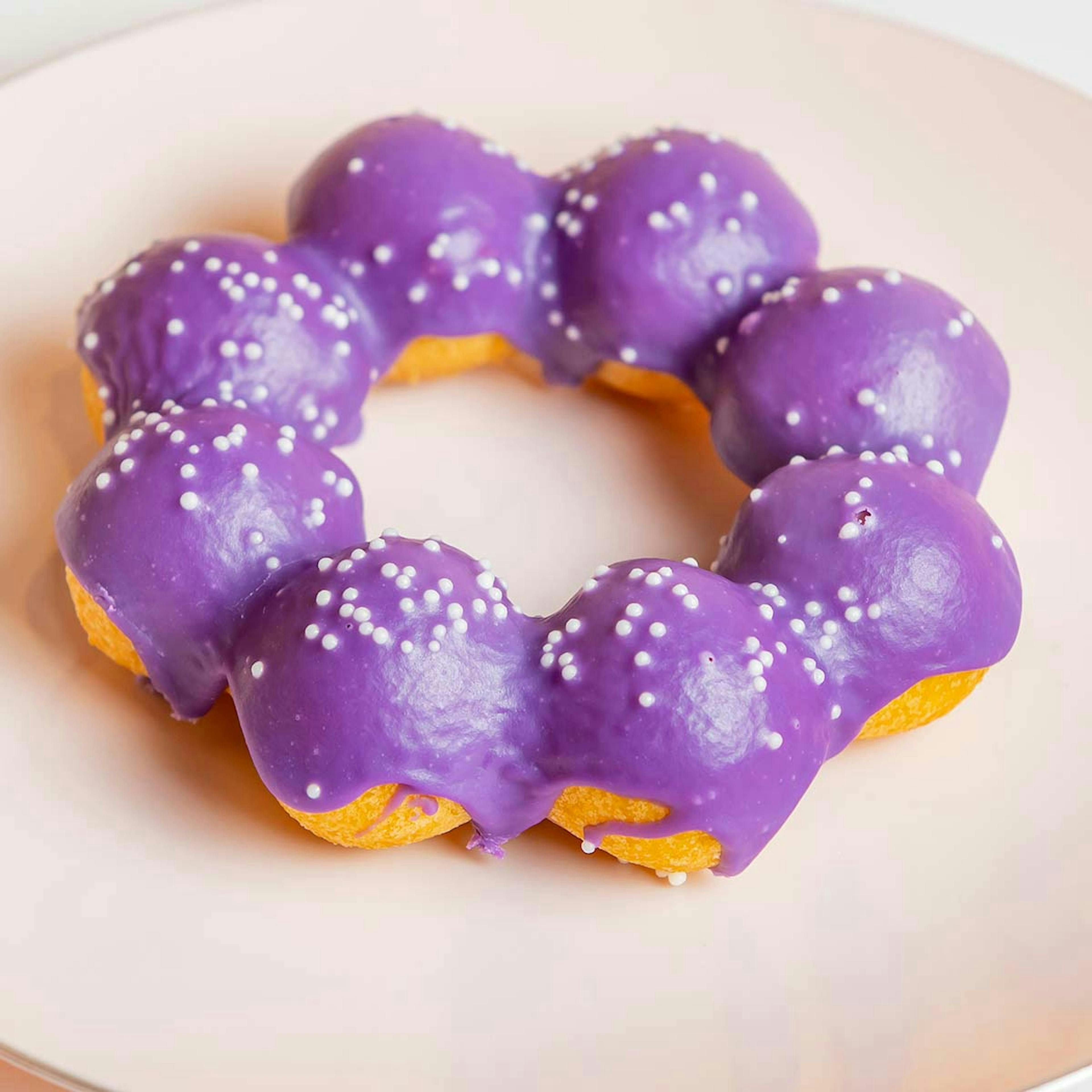 Ube Sweet Potato Mochi Donuts - 12 Pack by Mochi Mochi Donut