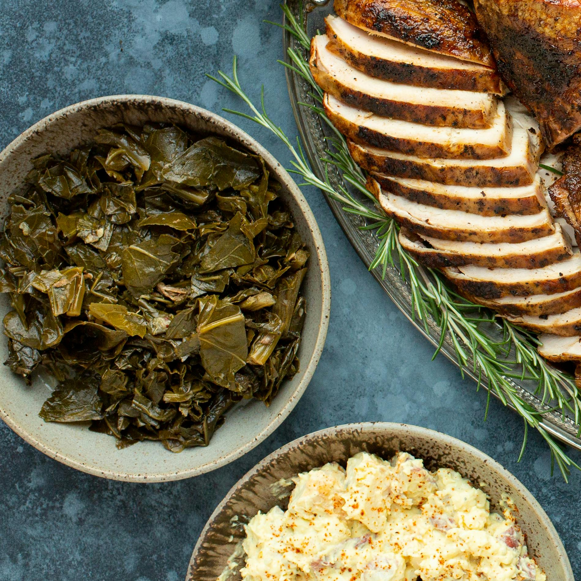 Turkey Breast Dinner Kit for 8-10 by Rodney Scott’s Whole Hog BBQ