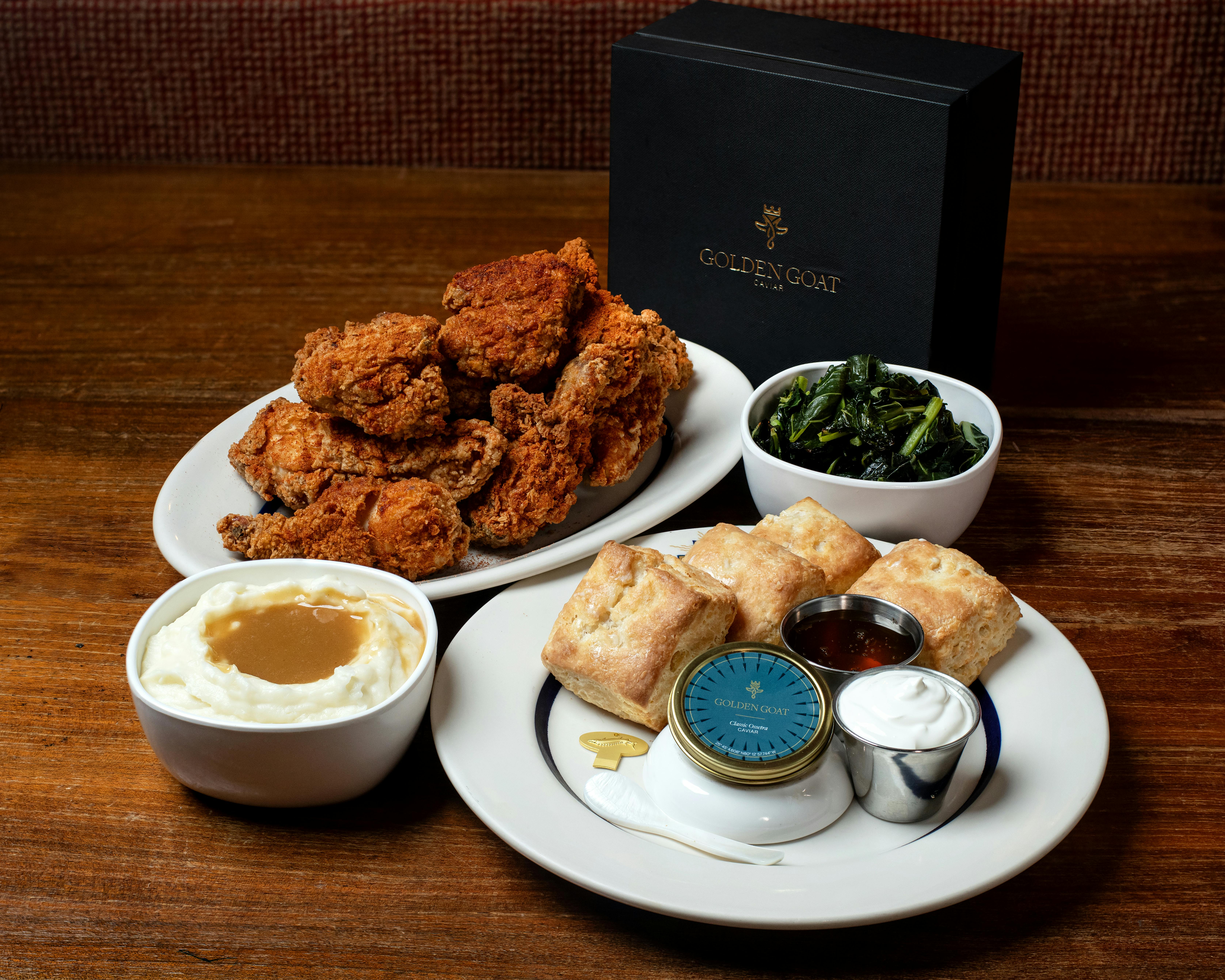 Special Edition Blue Ribbon Fried Chicken & Golden Goat Caviar Gift Box by Blue Ribbon