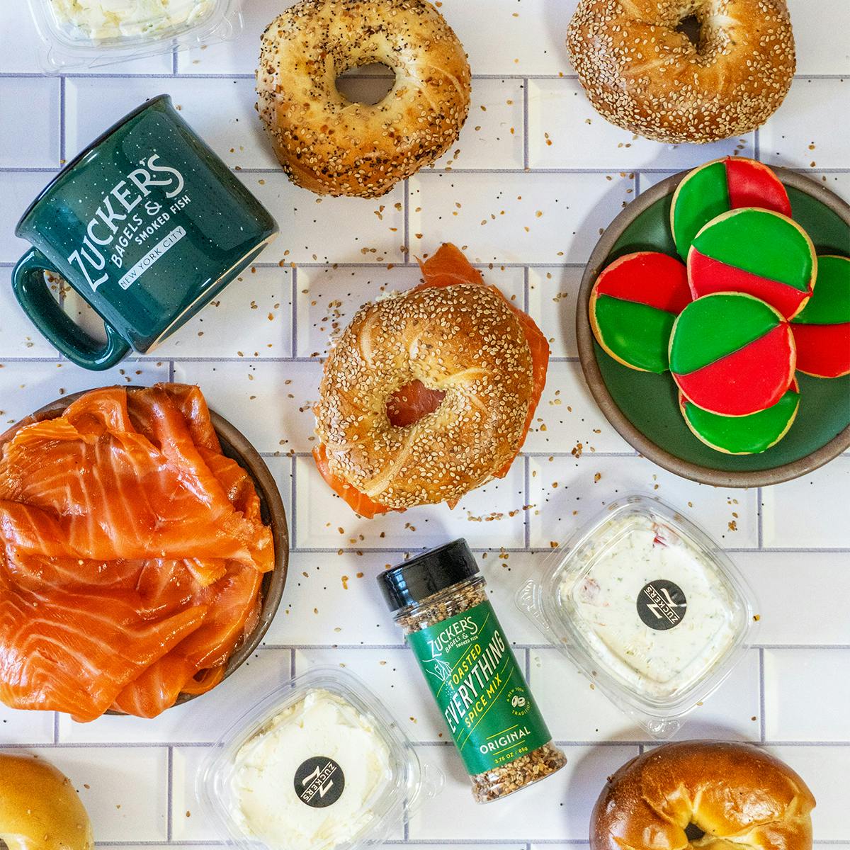 Holiday Bagel Brunch for 6 by Zucker's Bagels and Smoked Fish