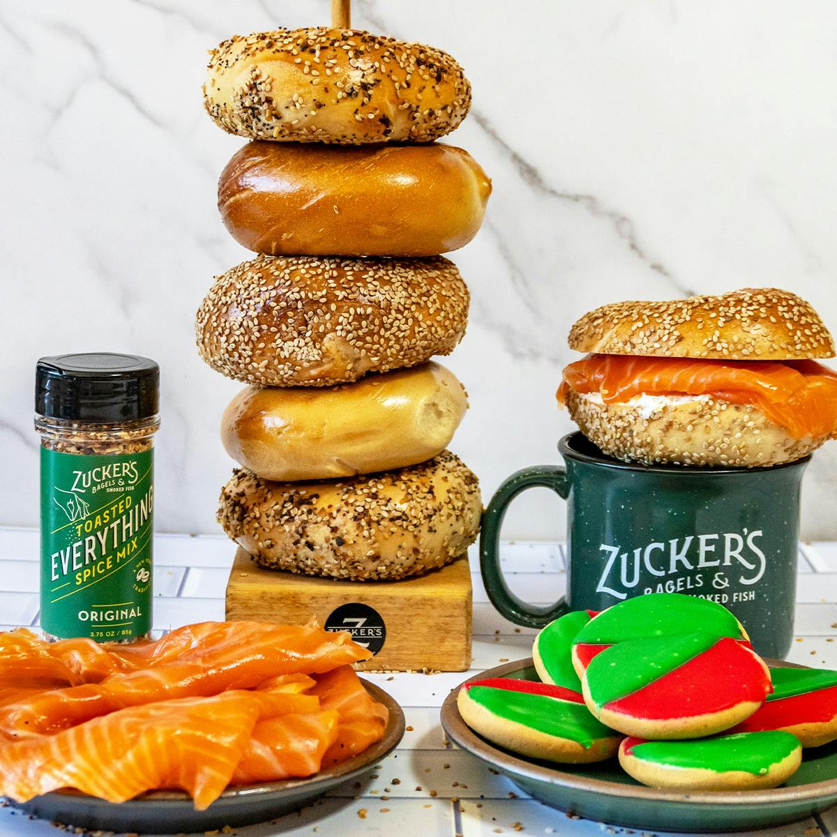 Holiday Bagel Brunch for 6 by Zucker's Bagels and Smoked Fish - Alternate image 2
