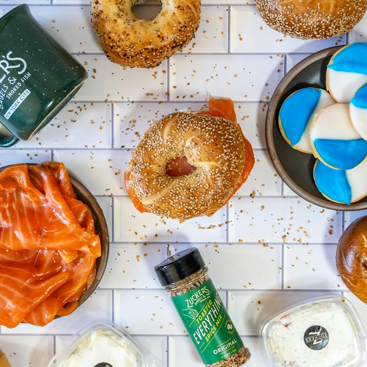 Holiday Bagel Brunch for 6 by Zucker's Bagels and Smoked Fish - Alternate image 1