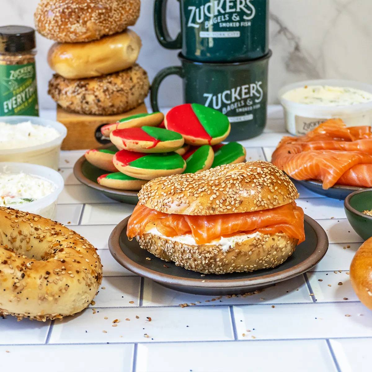 Holiday Bagel Brunch for 12 by Zucker's Bagels and Smoked Fish - Alternate image 2