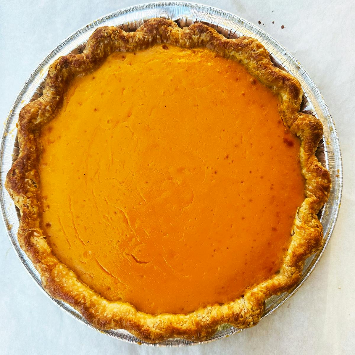 Row 7 x Pies 'n' Thighs Koginut Squash Pie by Pies 'n' Thighs