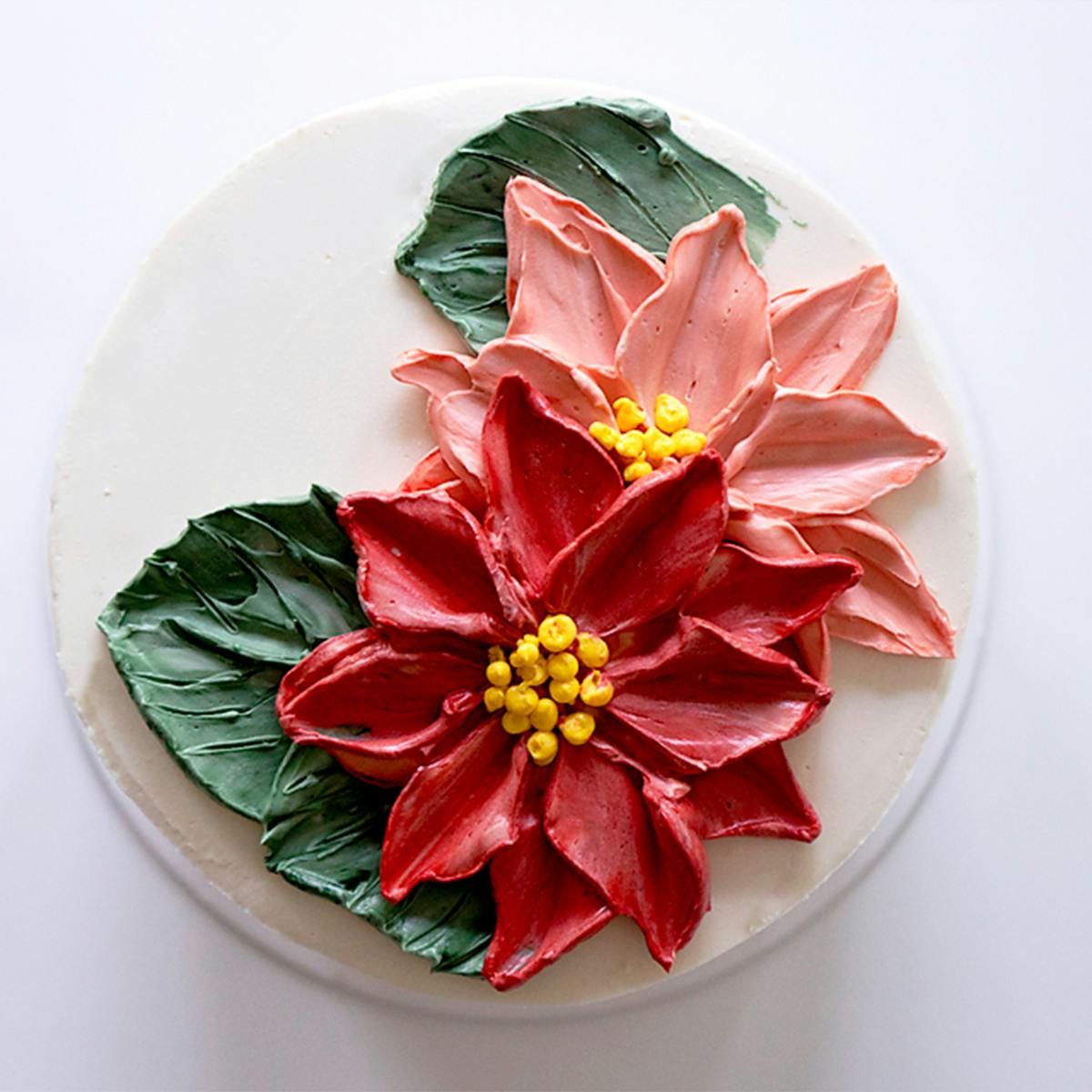 Holiday Floral Decorated Chocolate Cake by Miri Nadler Cakes - Alternate image 2