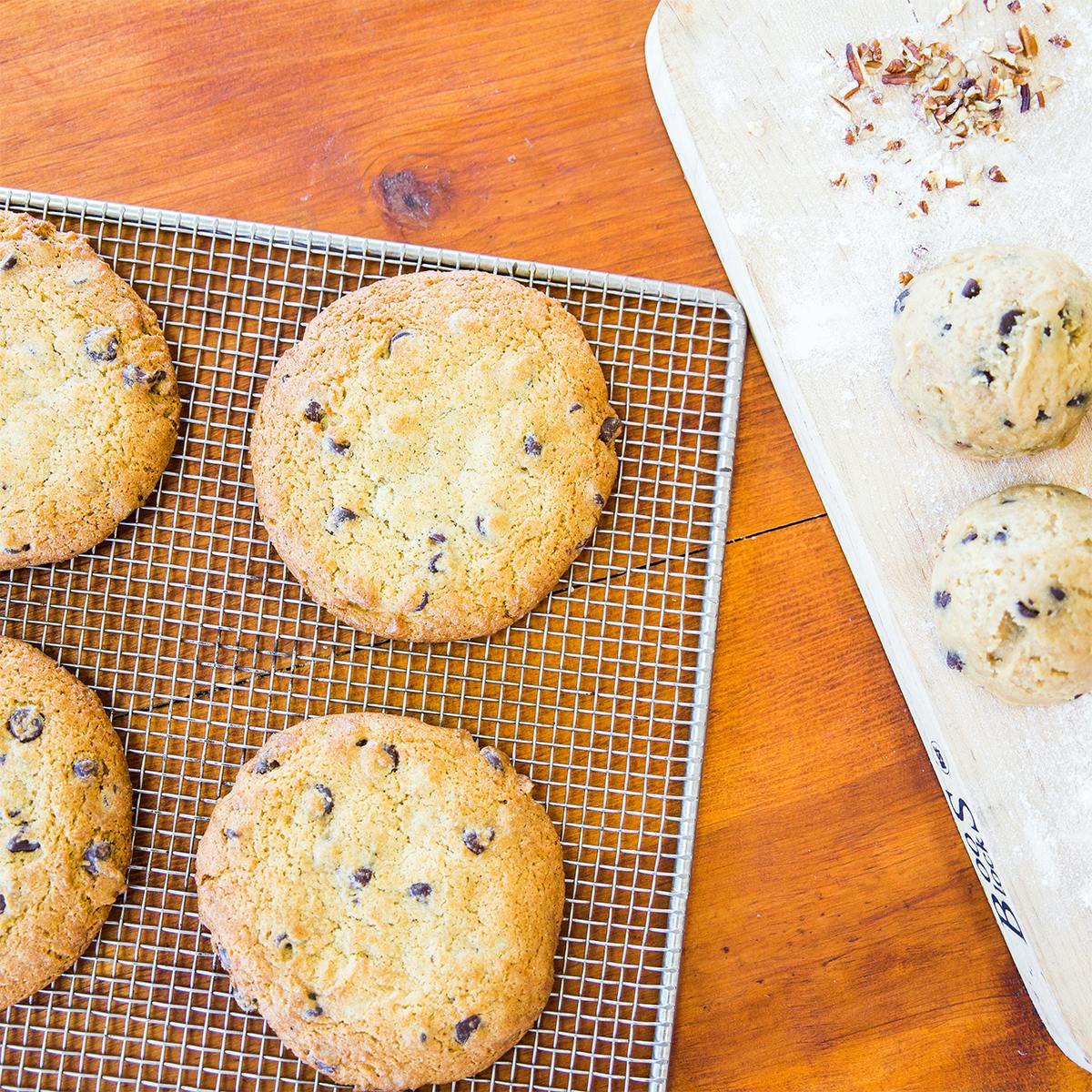 Chocolate Chip Large Cookies by Blue Owl Bakery