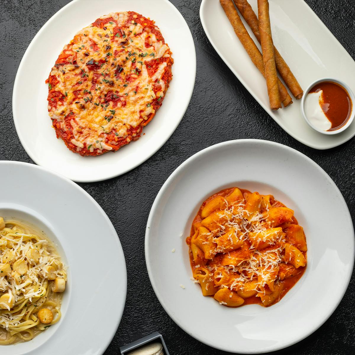 Vegan Italian Dinner Kit for 4 - Choose Your Own by Crossroads Kitchen - Alternate image 1