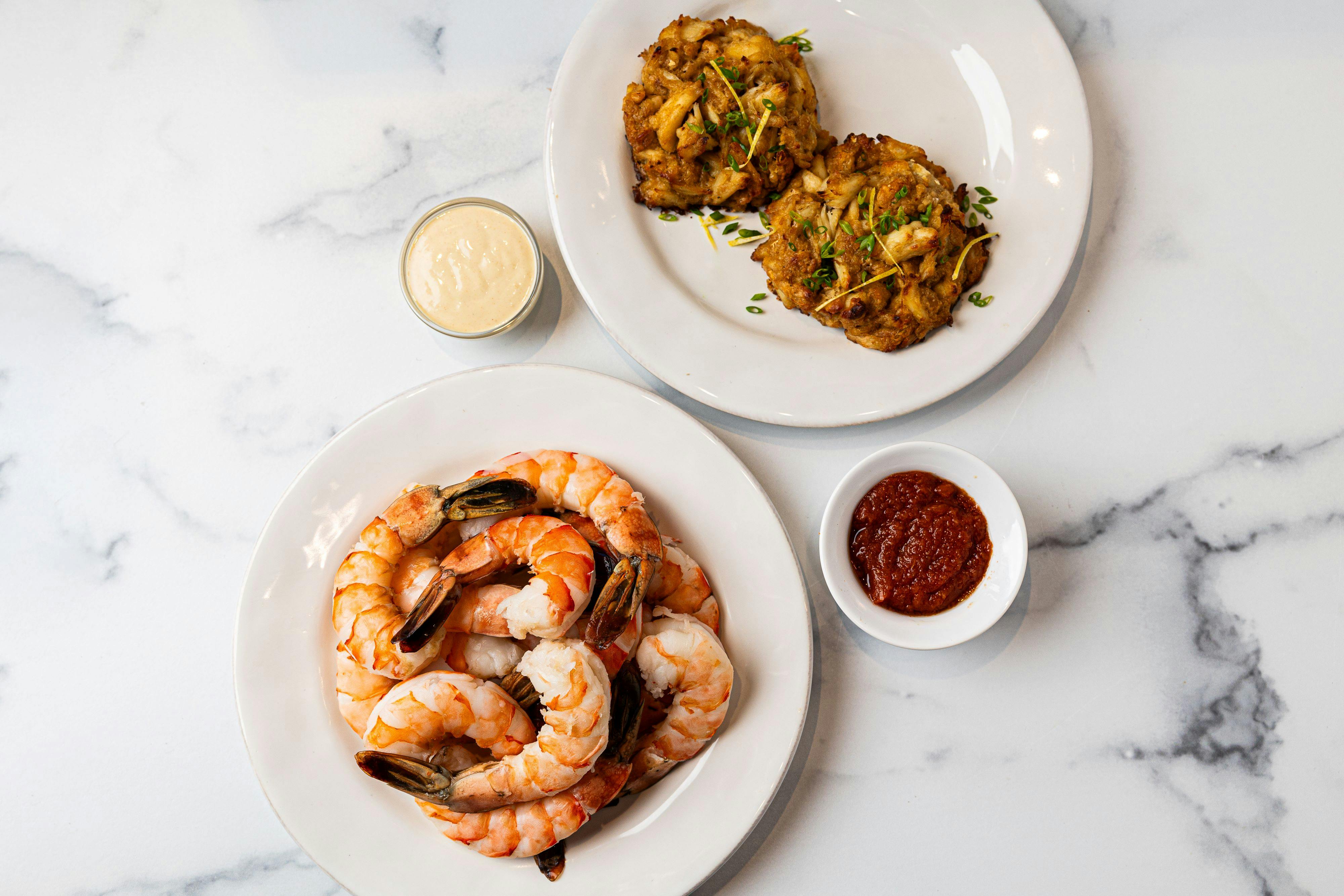 Crab Cakes + Shrimp Cocktail for 4-6 by Legal Sea Foods