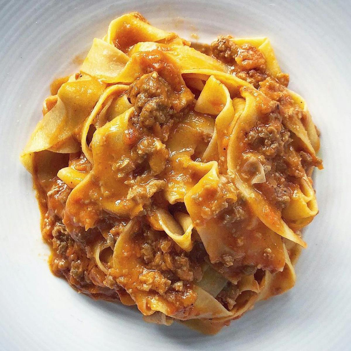 Vegan Tagliatelle Bolognese for 4 by Crossroads Kitchen