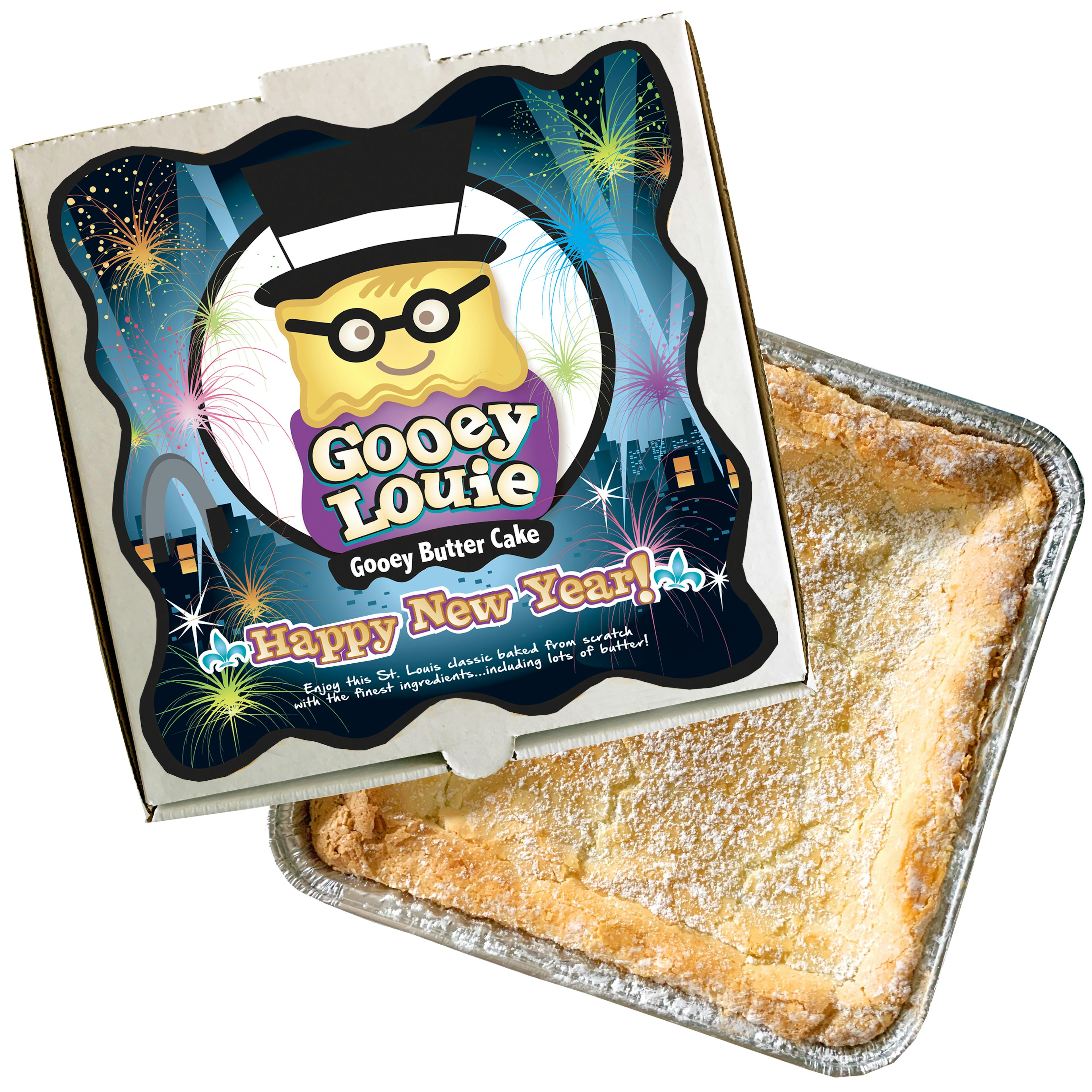 New Year Gooey Butter Cake - Choose Your Flavor by Gooey Louie®