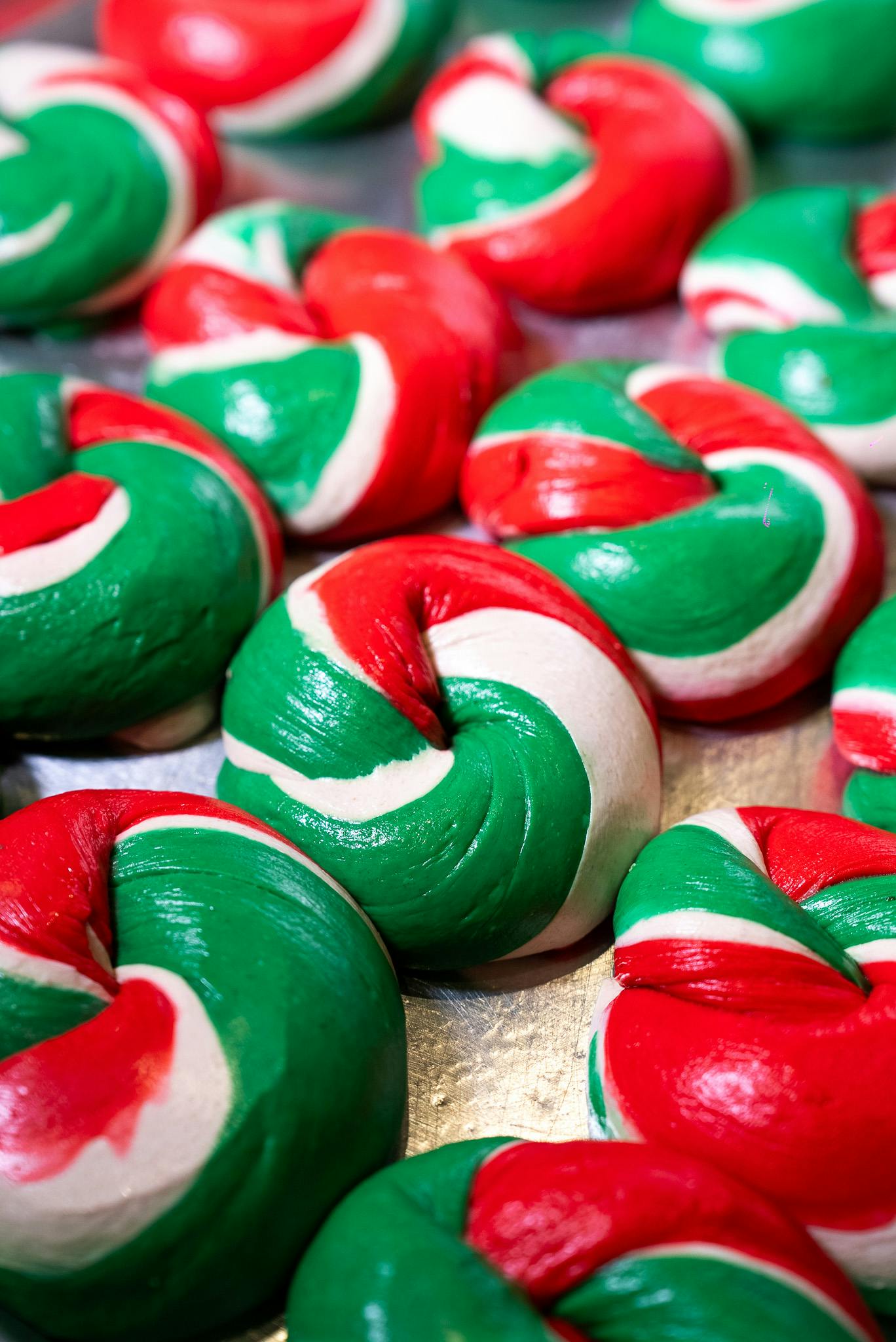 Candy Cane Bagels - 1 Dozen by Pop's Bagels - Alternate image 4