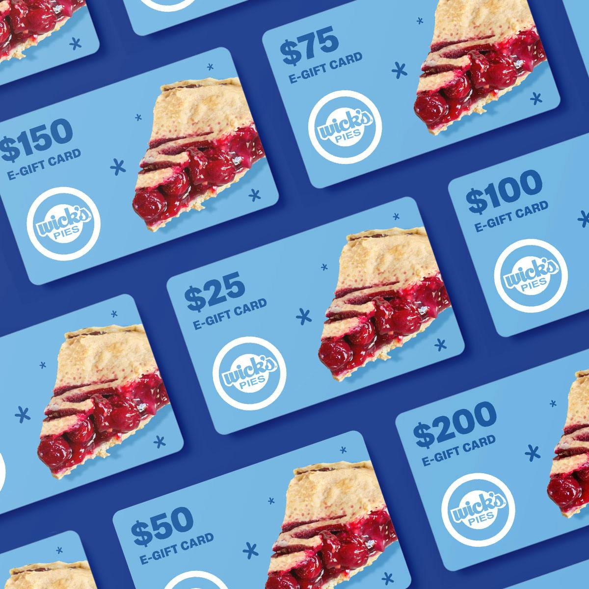 E-Gift Card by Wick's Pies