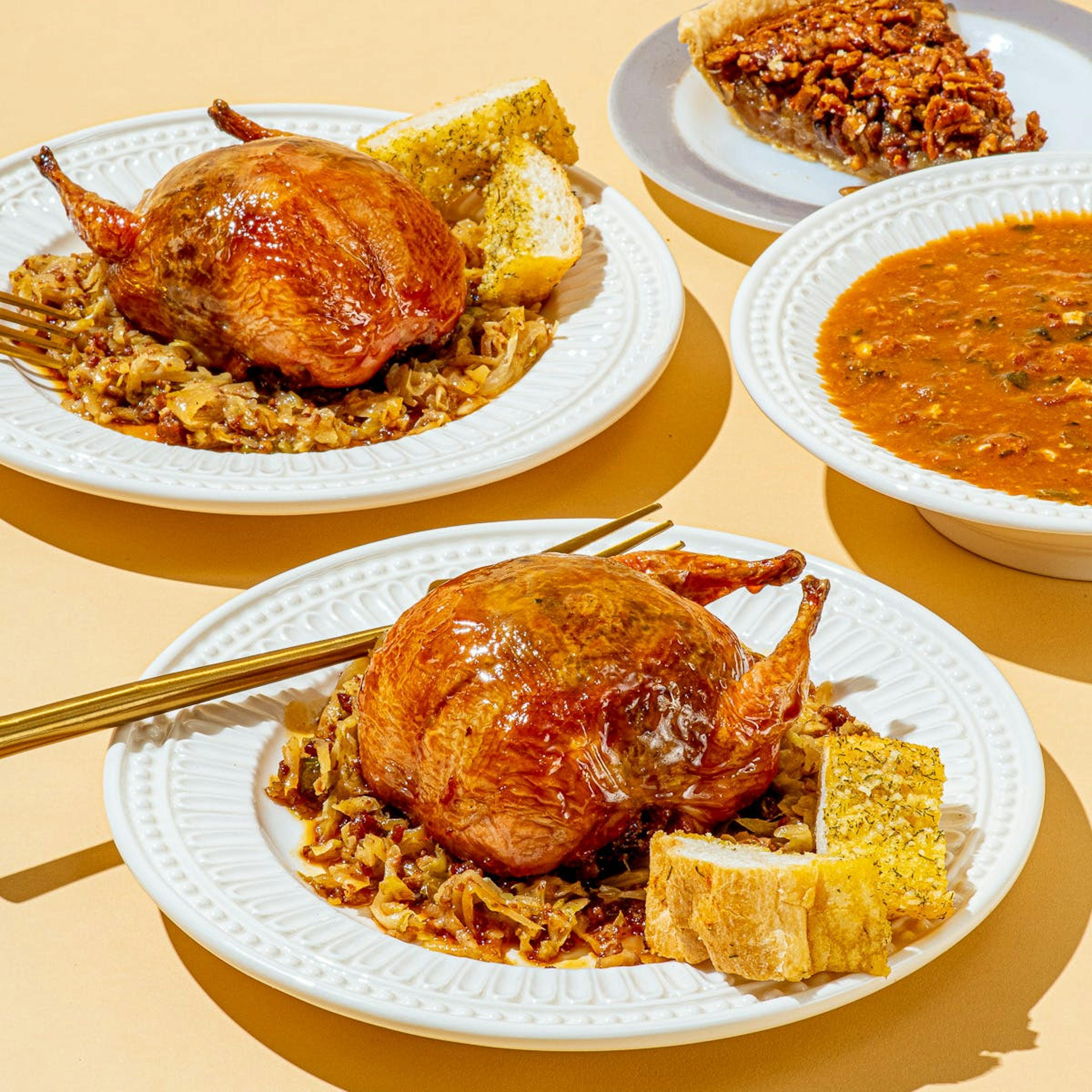 Commander's Palace Three-Course Quail Dinner for 2 by Commander's Palace