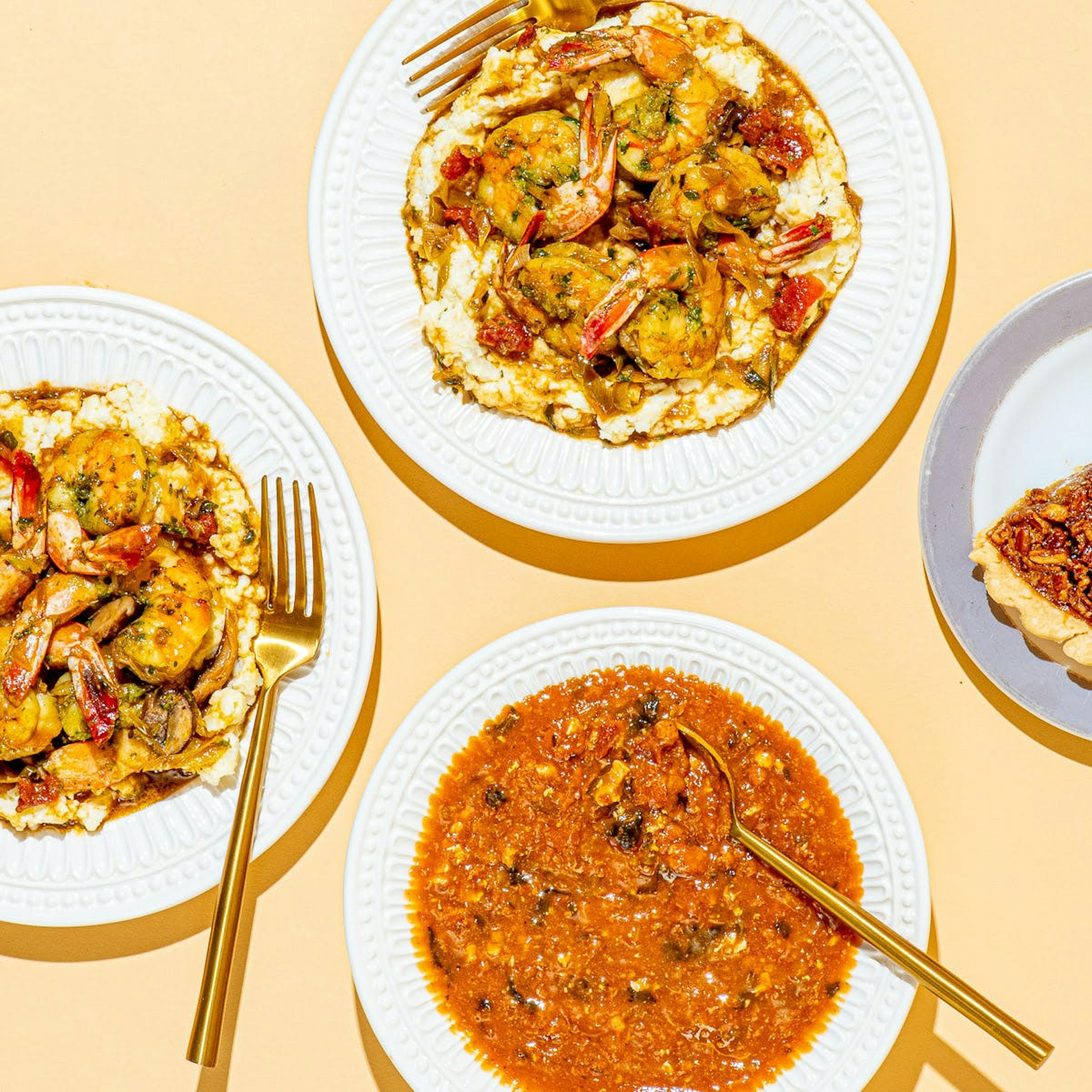 Commander's Palace Three-Course Shrimp & Grits Dinner for 4 by Commander's Palace