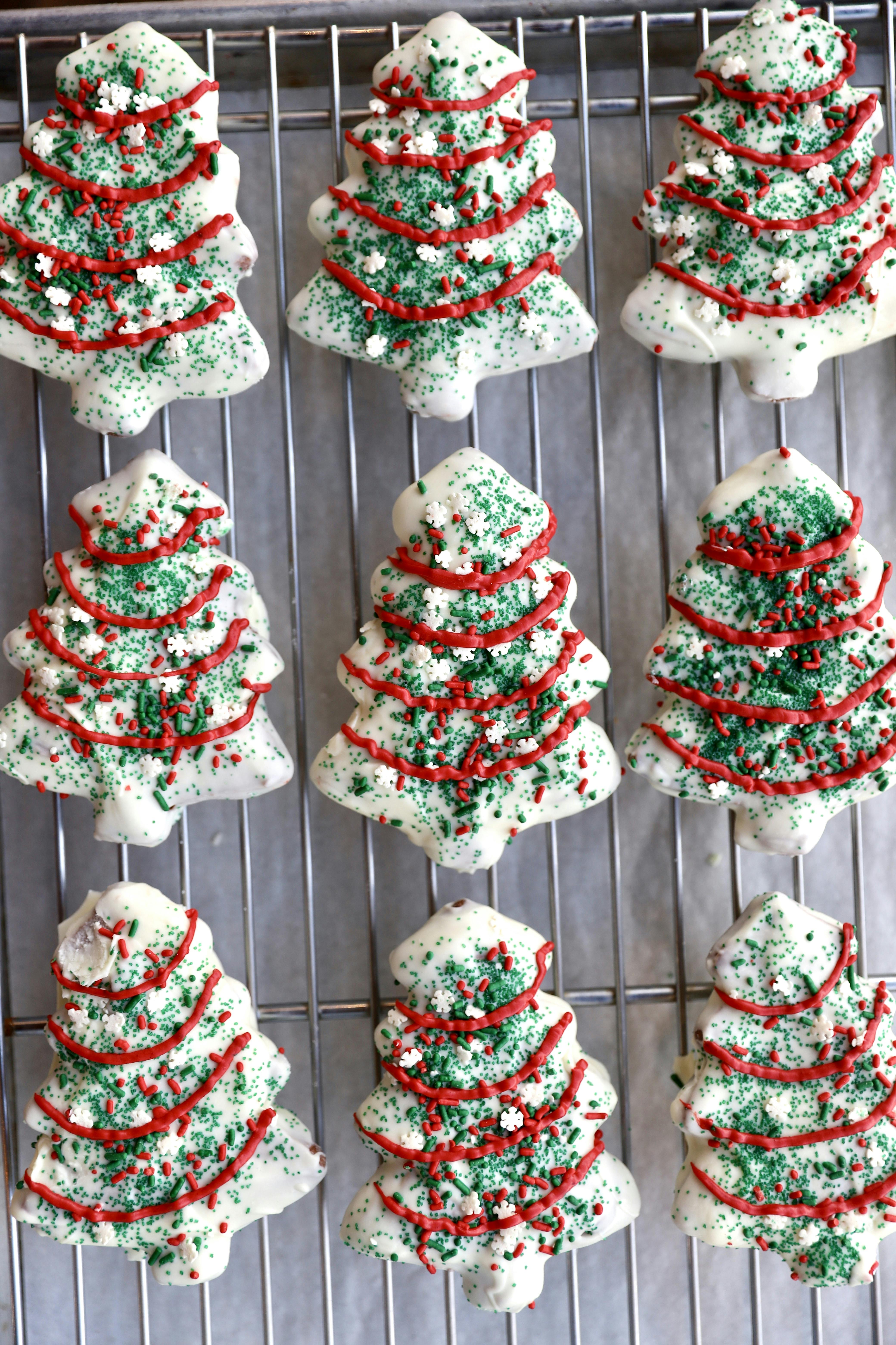 Sugar Cookie Holiday Tree Donuts - 12 Pack by Stan's Donuts