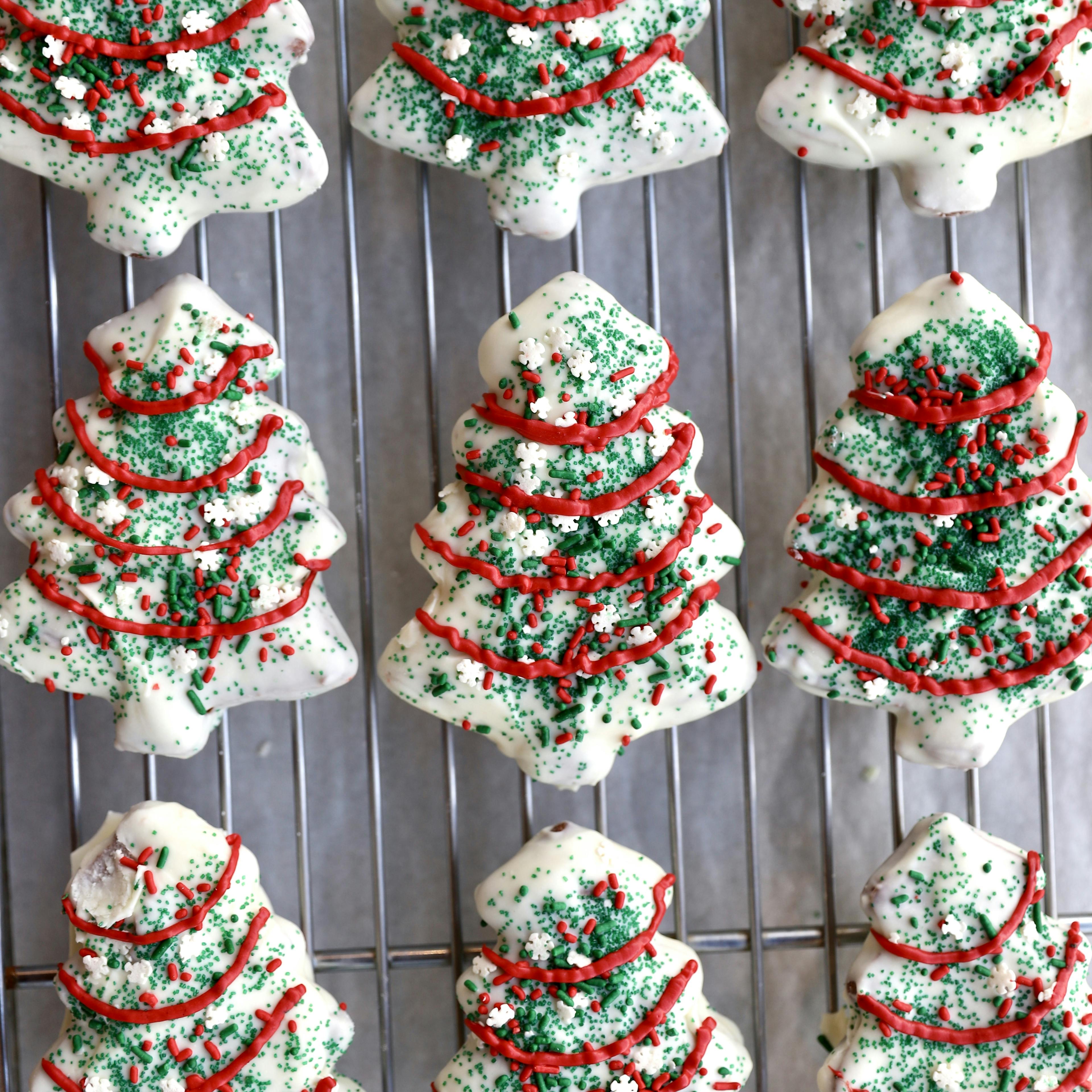 Sugar Cookie Holiday Tree Donuts - 12 Pack by Stan's Donuts