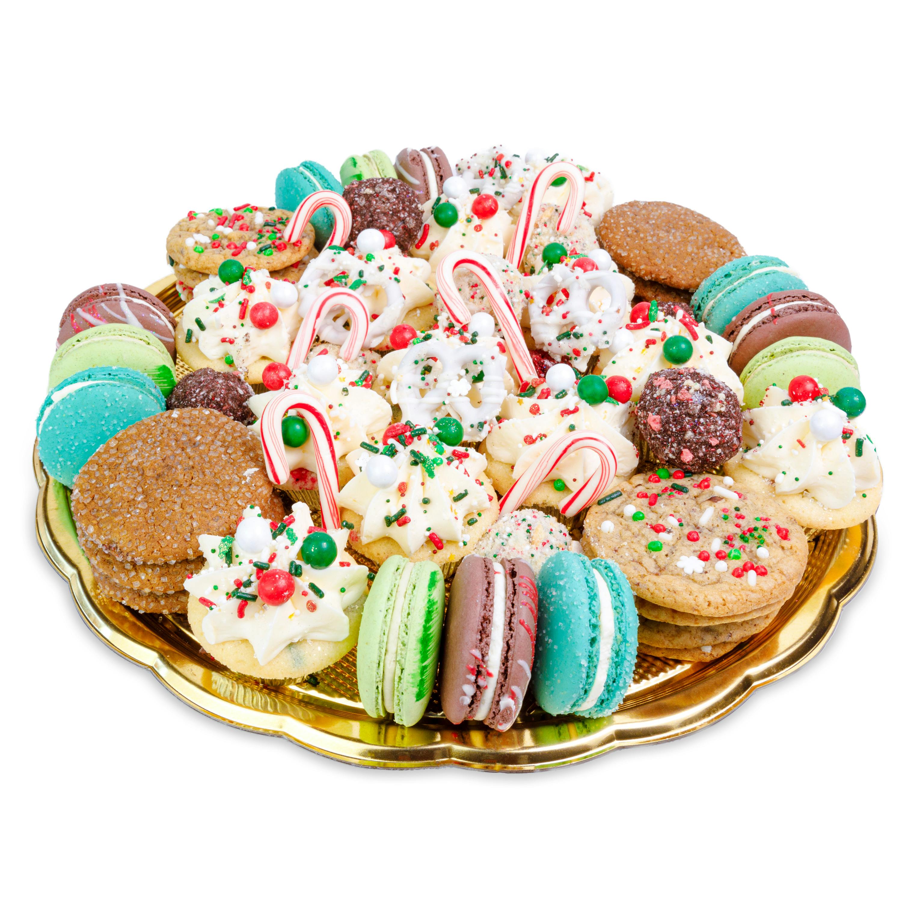 Christmas Treat Party Platter by Trophy Cupcakes