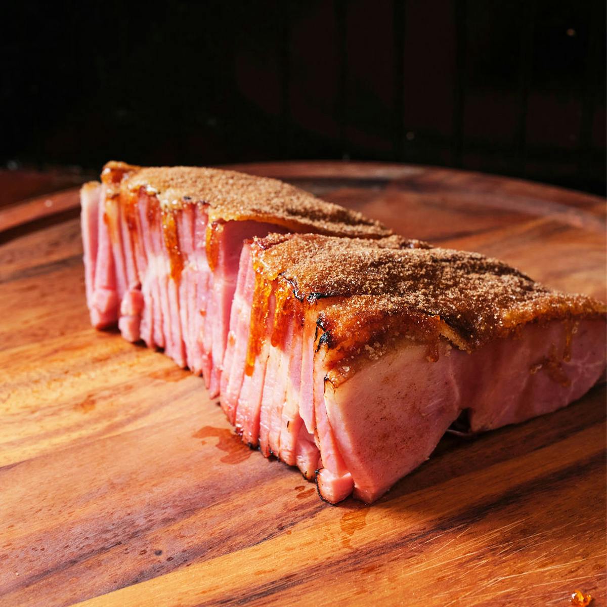 Boneless Sliced Honey Glazed Ham by Logan Farms - Alternate image 1