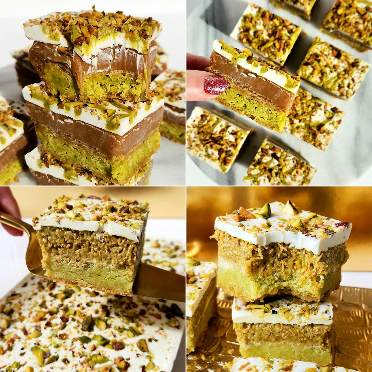 New Year's Eve Dubai Pistachio Shortbread - Choose Your Own by Shortbread Society