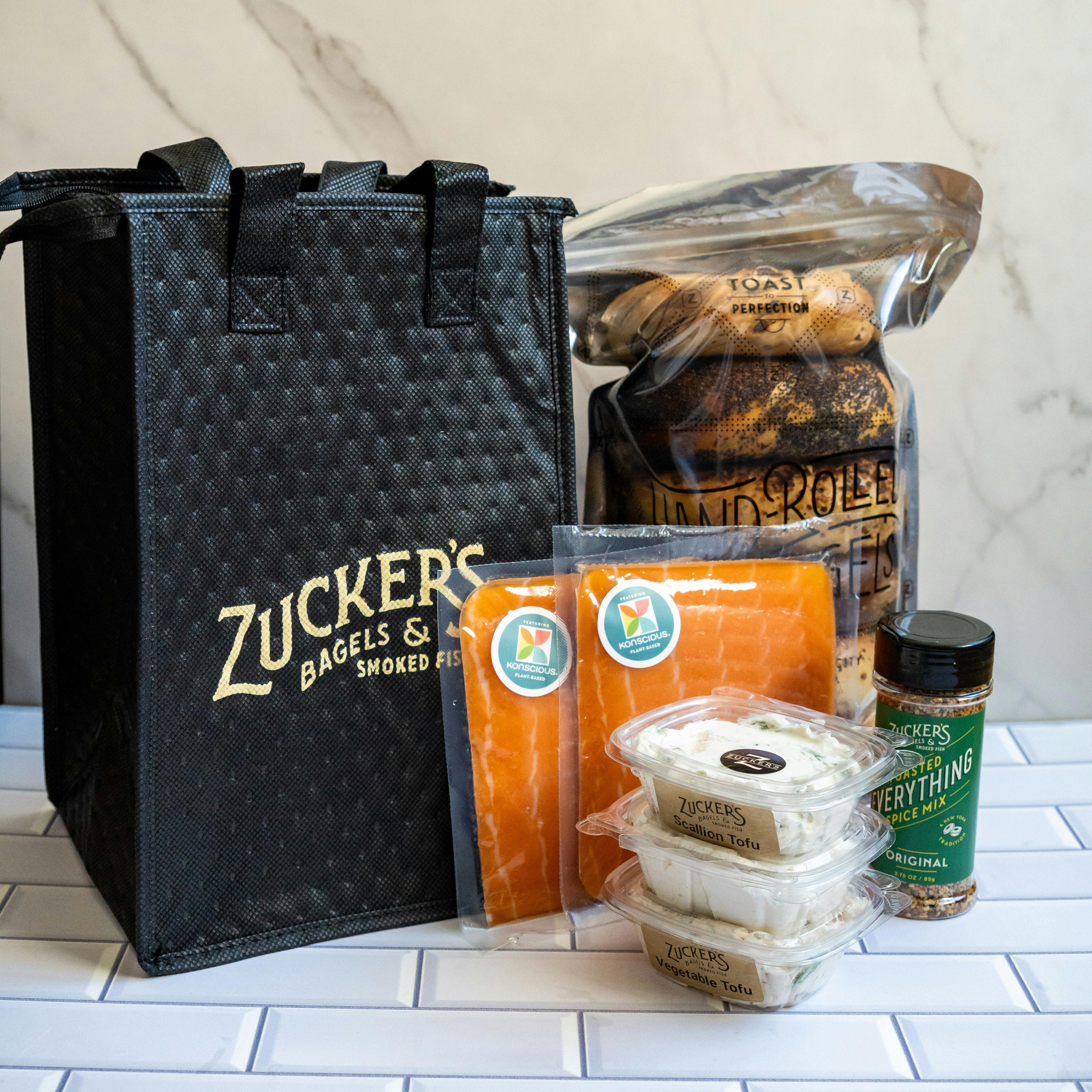 Vegan Bagel Brunch for 6 by Zucker's Bagels and Smoked Fish