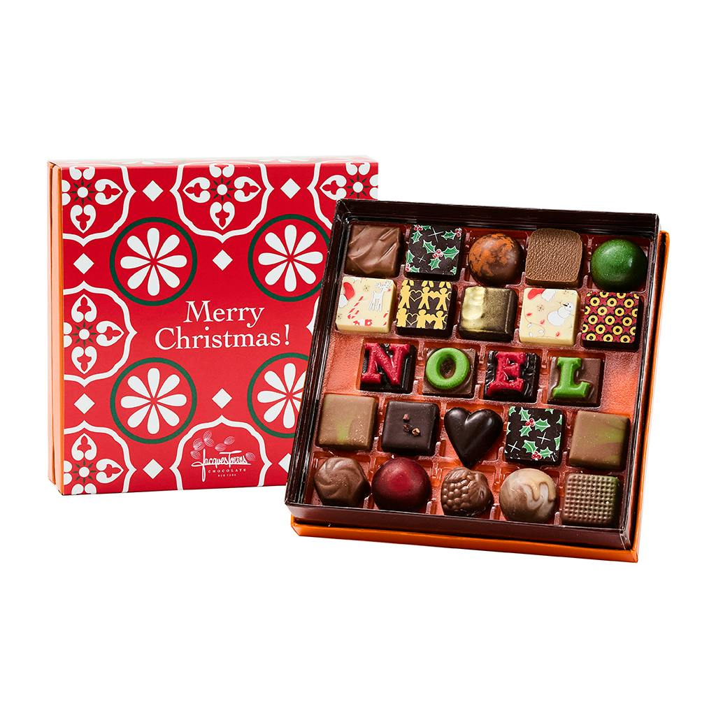 The First Noel Christmas Bonbons - 24 Pack by Jacques Torres Chocolate