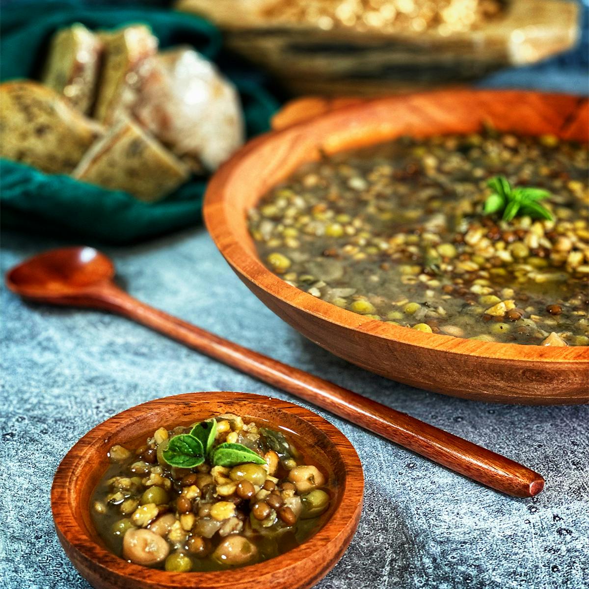 "Ptisana'" Bean + Barley Stew by Pistrinum by Tavola Mediterranea - Alternate image 1