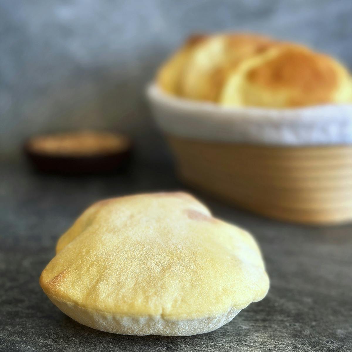 "Laganum" Crispy Pocket Breads - 10 Pack by Pistrinum by Tavola Mediterranea - Alternate image 1