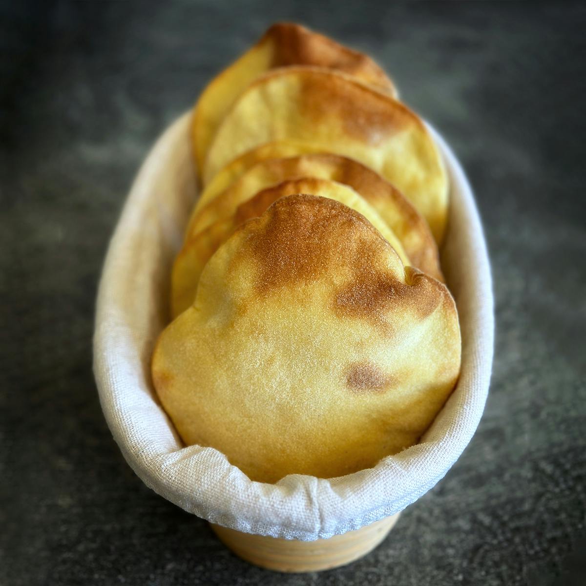 "Laganum" Crispy Pocket Breads - 10 Pack by Pistrinum by Tavola Mediterranea - Alternate image 2