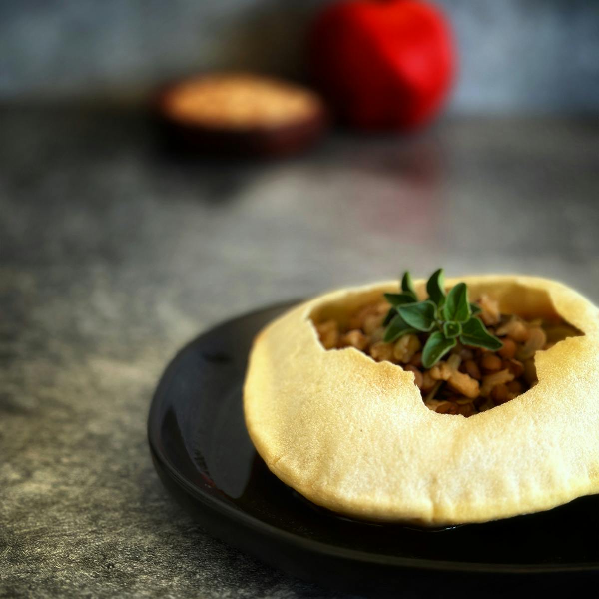 "Laganum" Crispy Pocket Breads - 10 Pack by Pistrinum by Tavola Mediterranea - Alternate image 3