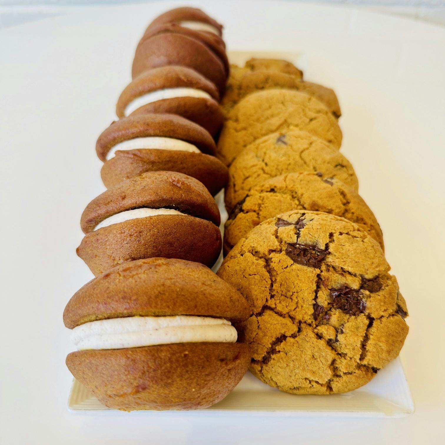 Gluten-Free Pumpkin Chocolate Chip Cookies + Pumpkin Whoopie Pies - 12 Pack by Ocean House Bakery