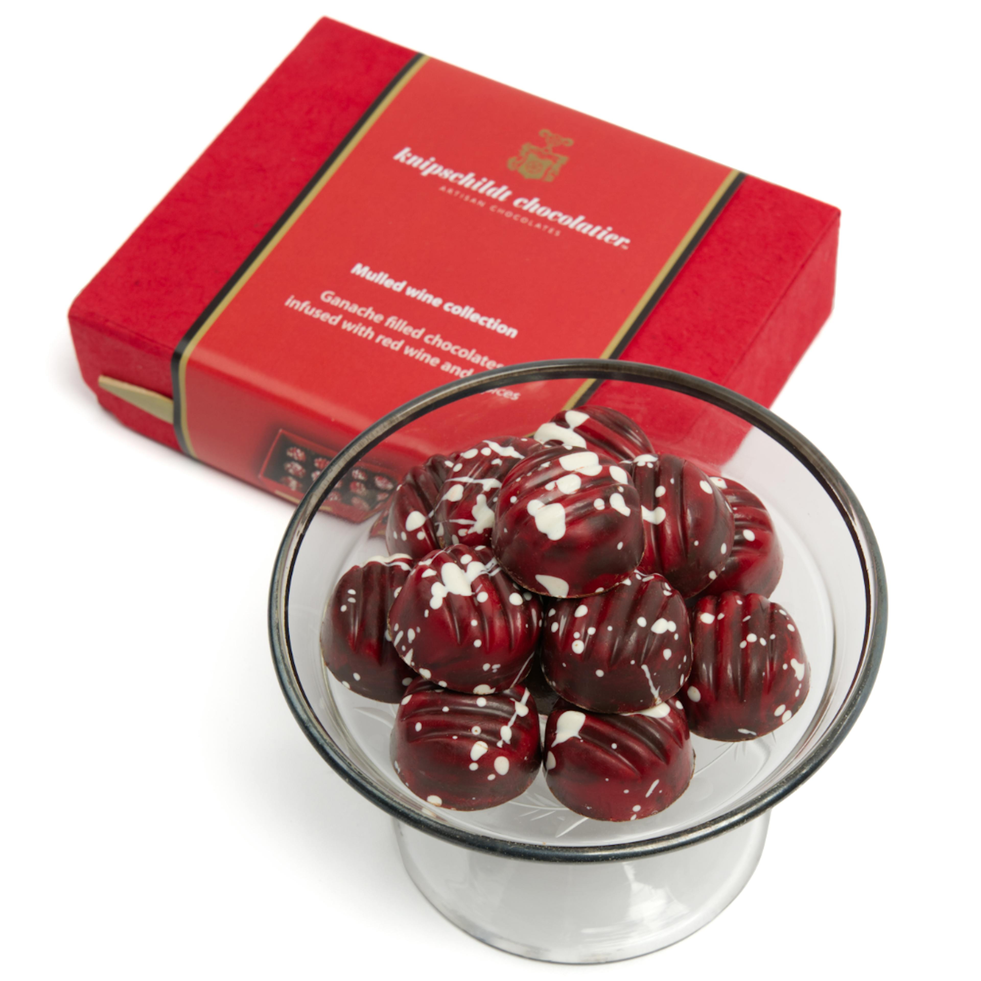 Mulled Wine Collection Chocolates - 12 Piece by Knipschildt Chocolatier
