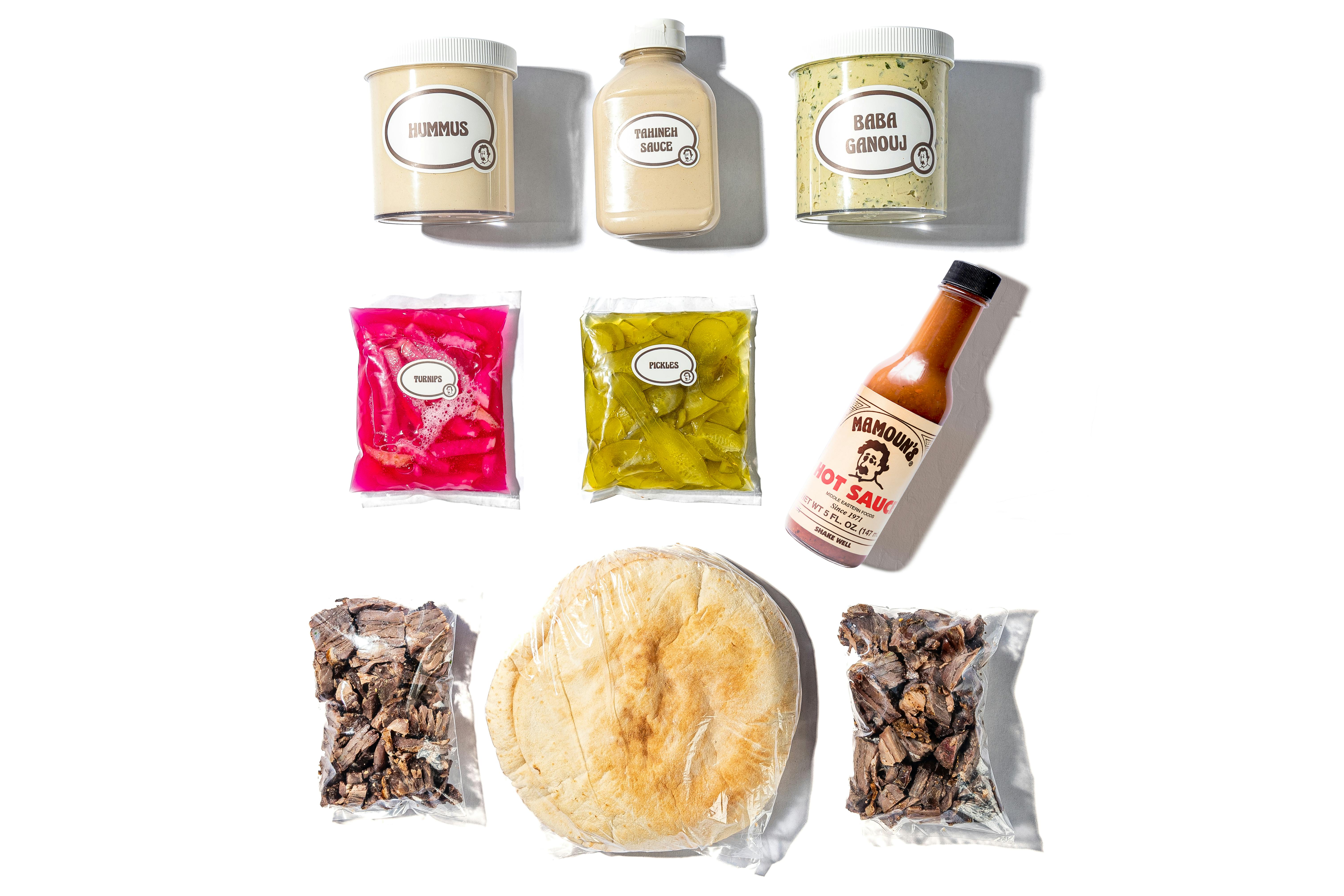Lamb Shawarma Pita Kit - 4 Pack by Mamoun's Falafel - Alternate image 4