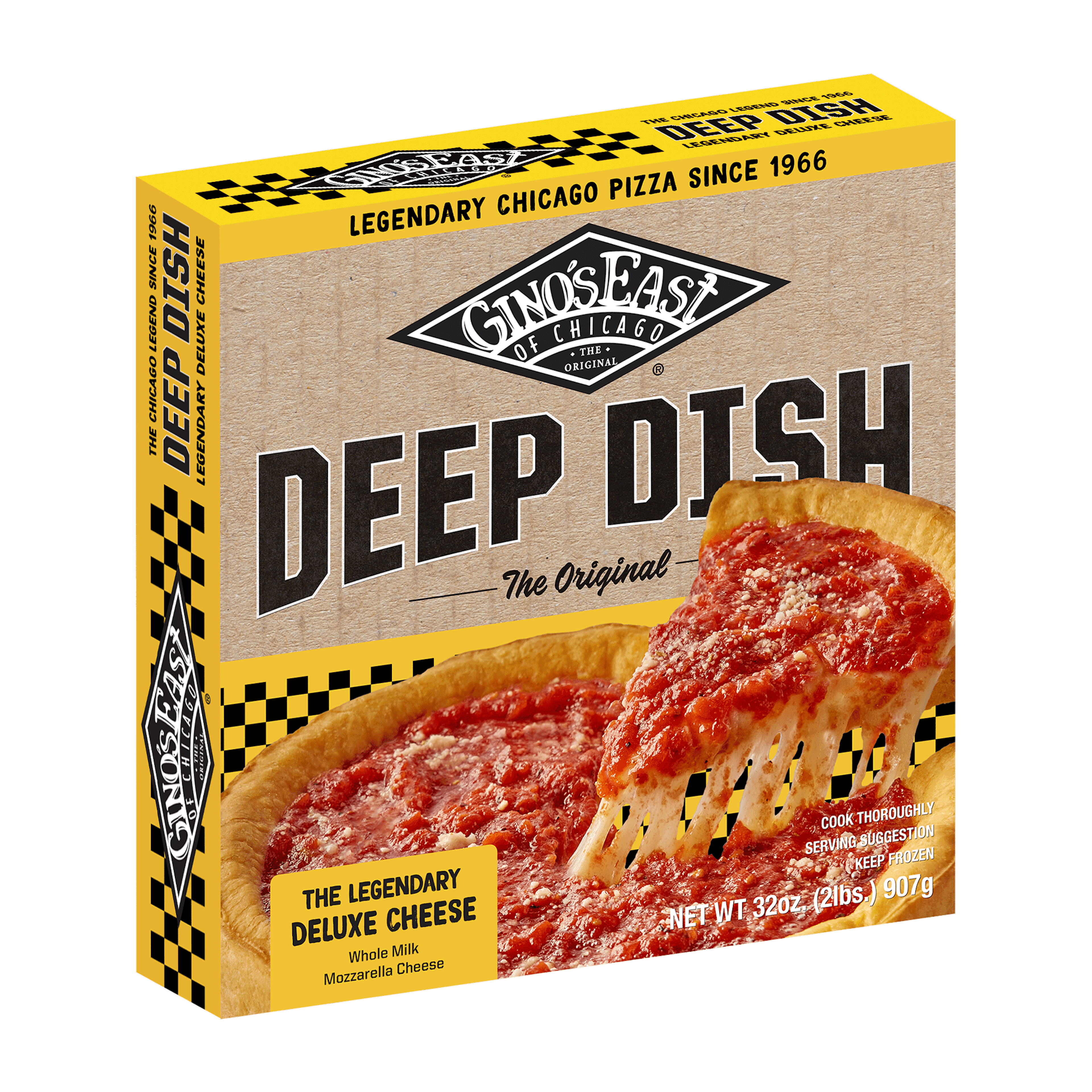 Chicago Deep Dish Cheese Pizza Box - 3 Pack by Gino's East - Alternate image 5