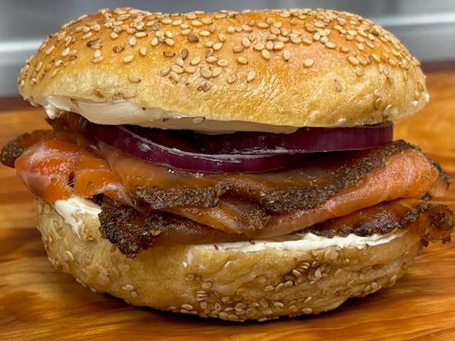 Smoked Salmon Bagel Brunch for 6 by South Jersey Smoke House - Alternate image 1
