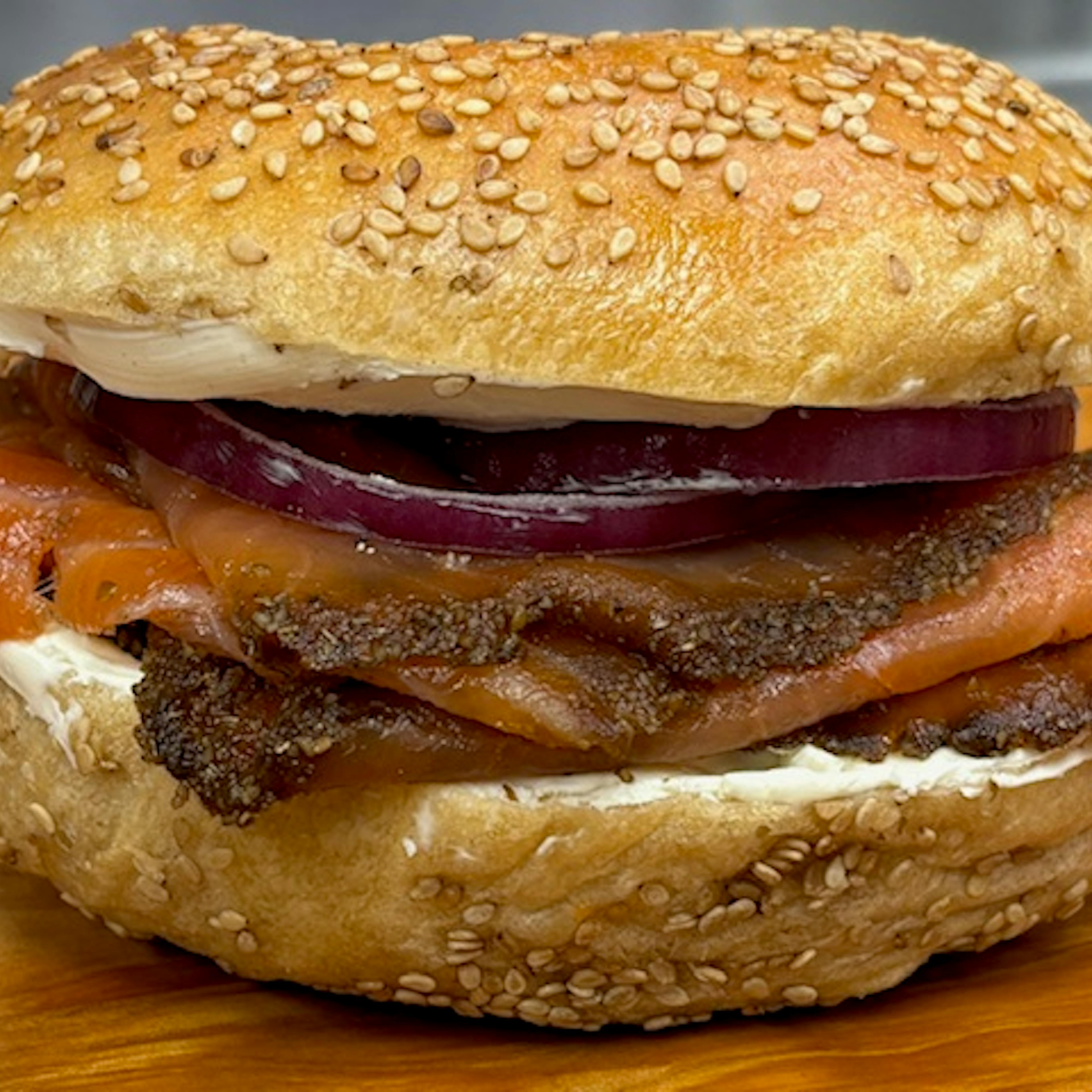 Smoked Salmon Bagel Brunch for 6 by South Jersey Smoke House - Alternate image 1