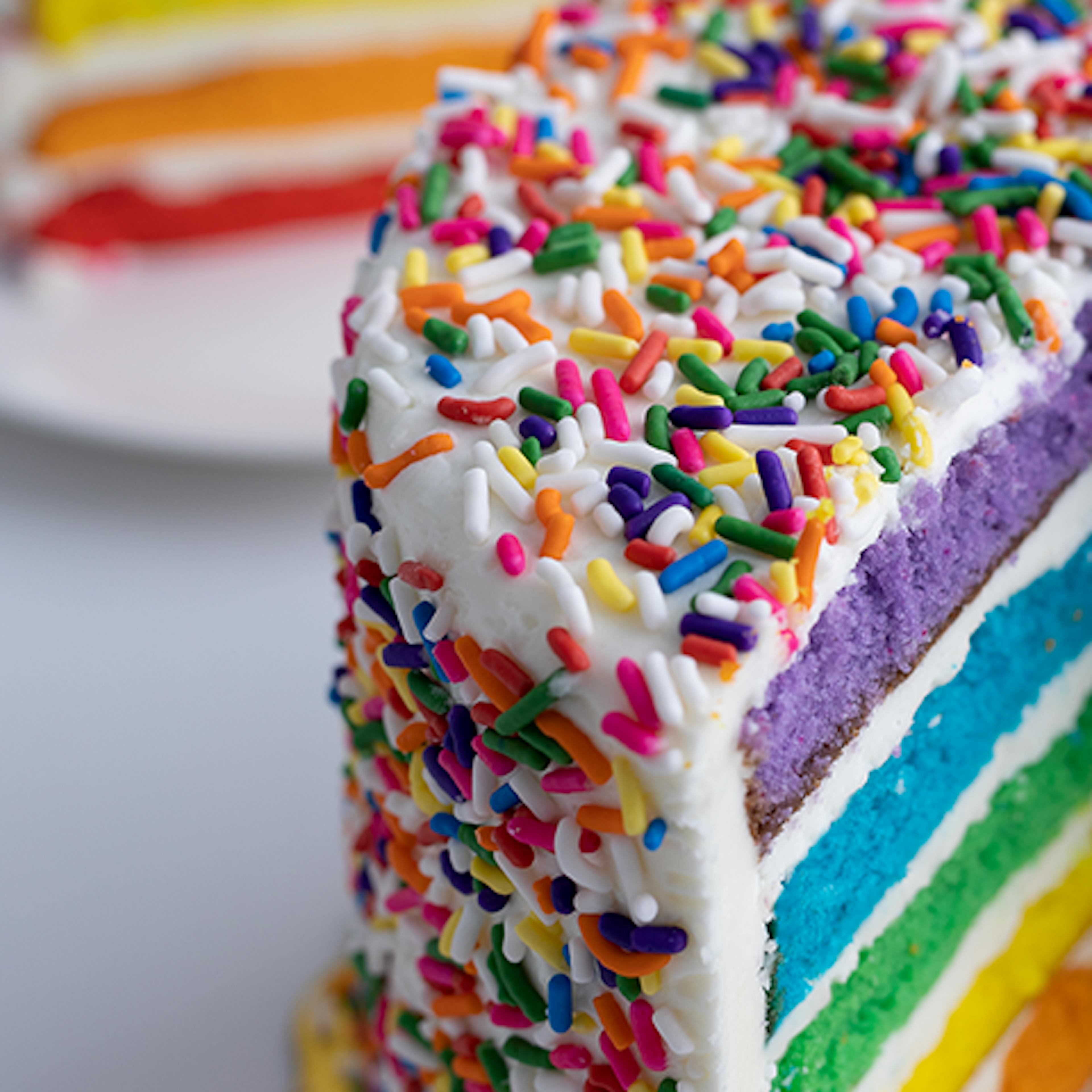 Rainbow Cake - 10" by Carlo's Bakery - Alternate image 2