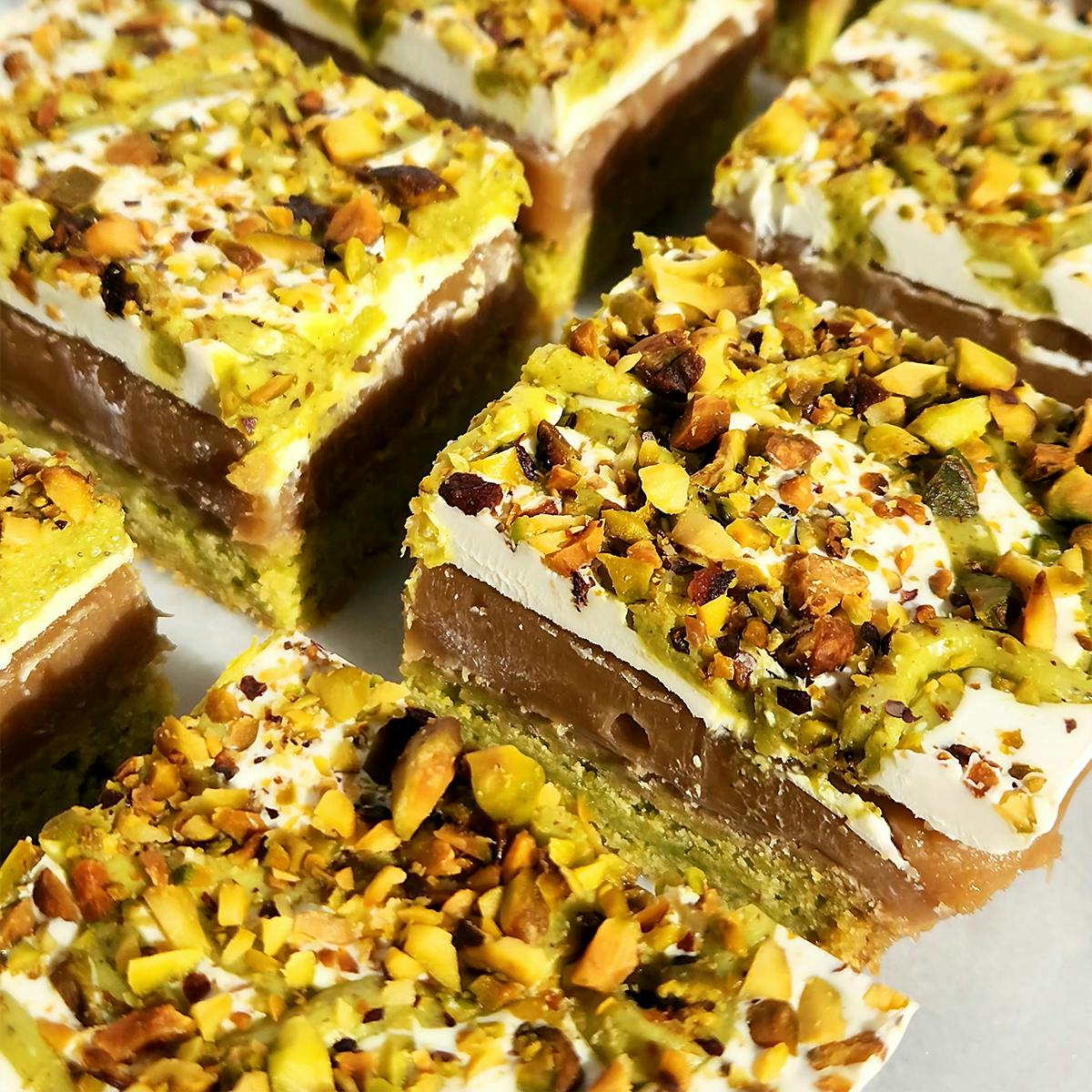 New Year's Eve Dubai Pistachio Shortbread - Choose Your Own by Shortbread Society - Alternate image 1