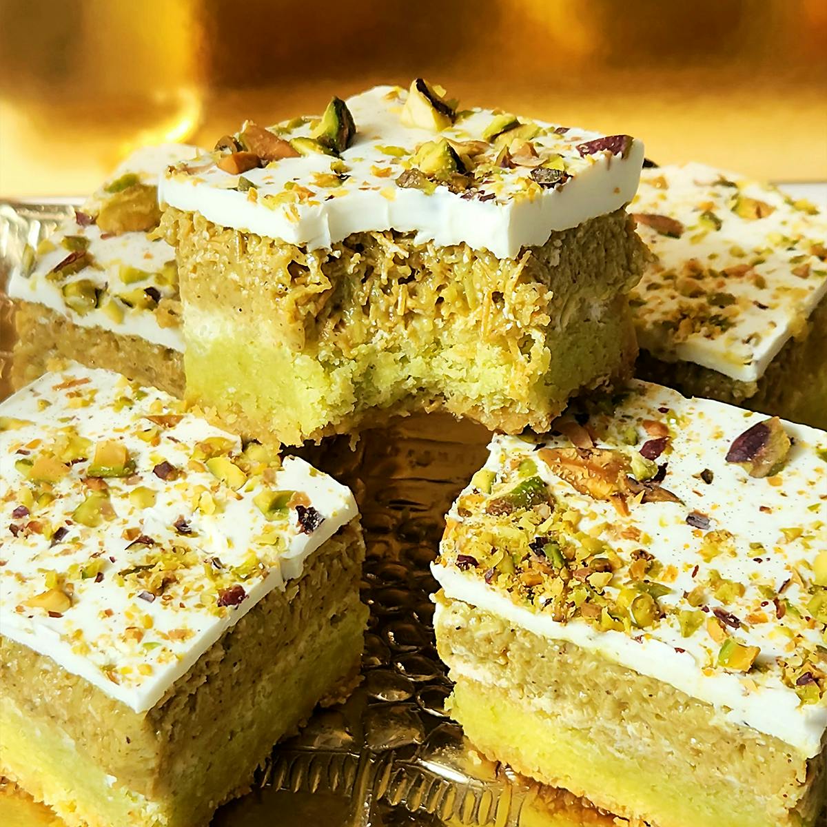 New Year's Eve Dubai Pistachio Shortbread - Choose Your Own by Shortbread Society - Alternate image 6