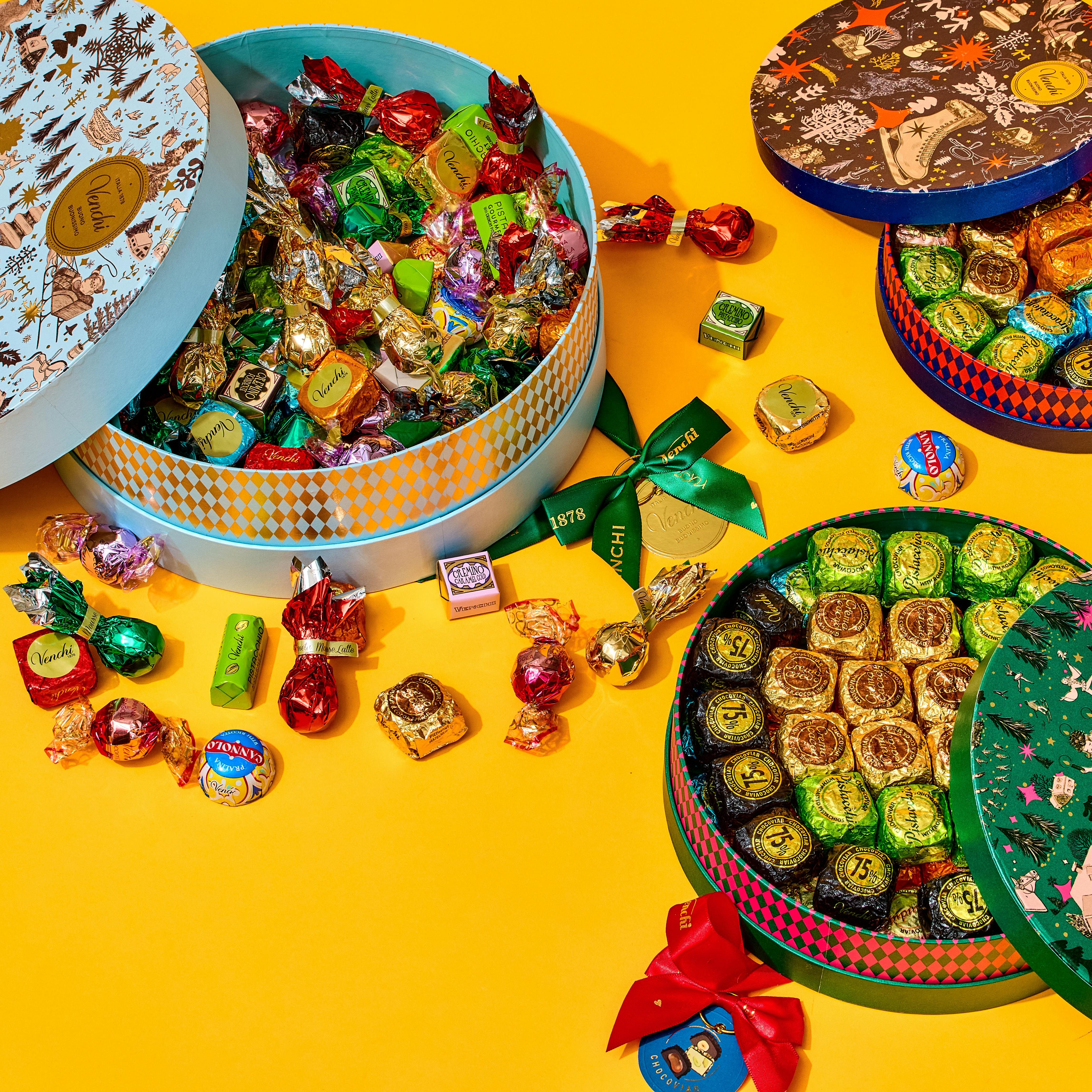 Venchi X Anna Higgie Chocoviar Hamper Christmas Collection by Venchi - Alternate image 1