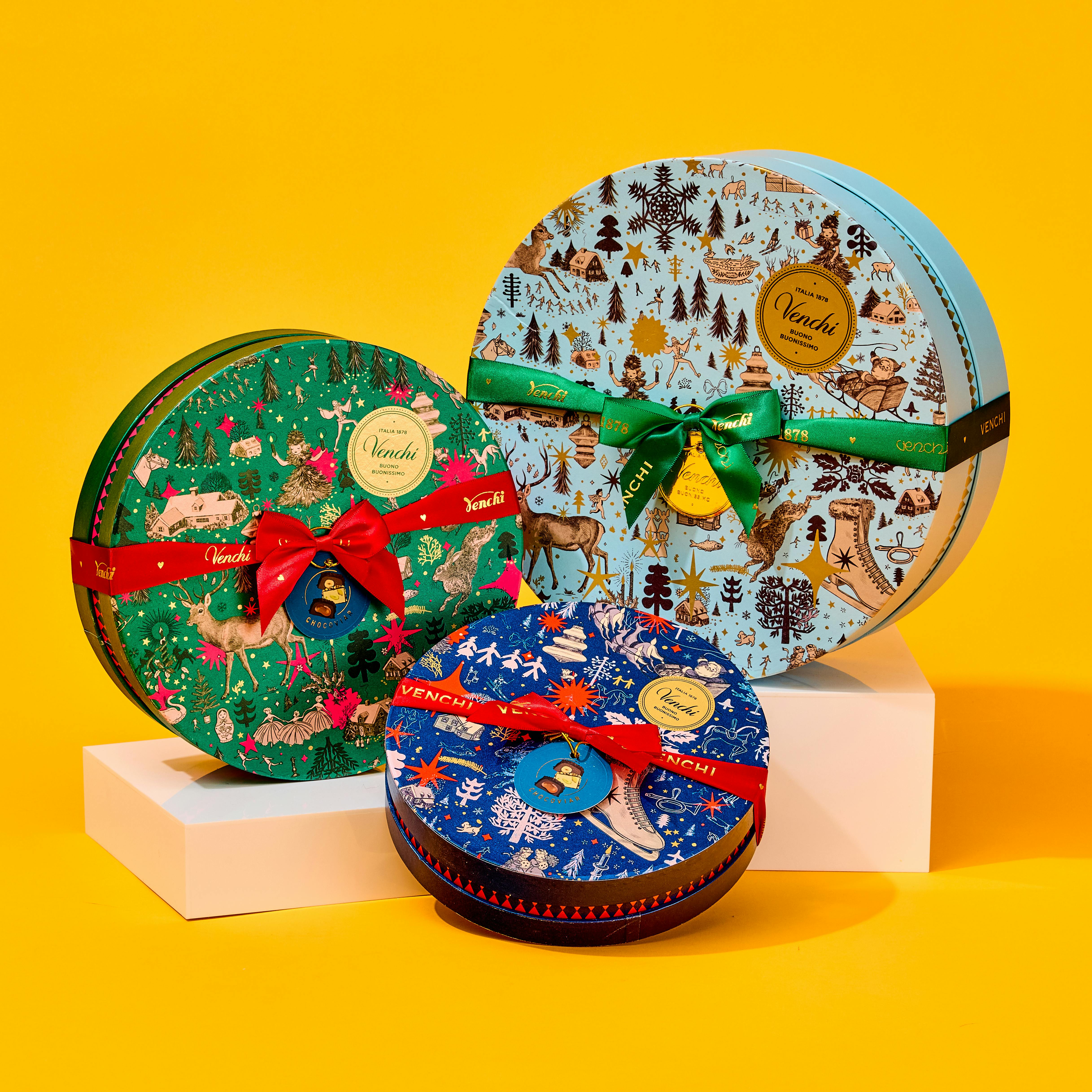 Venchi X Anna Higgie Chocoviar Hamper Christmas Collection by Venchi