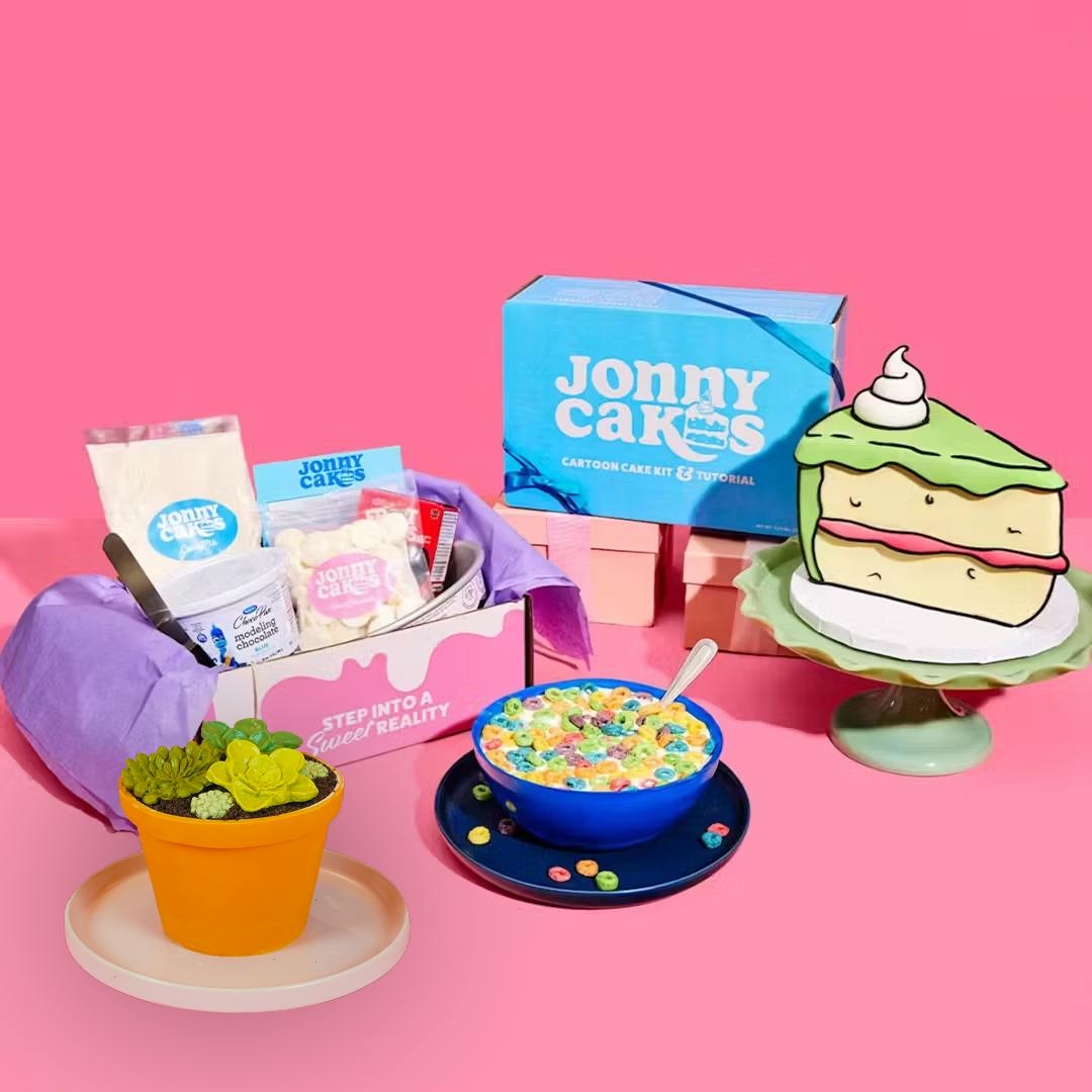 Realistic DIY Cake Kit + Video Tutorial - Choose Your Own 2 Pack by JonnyCakes